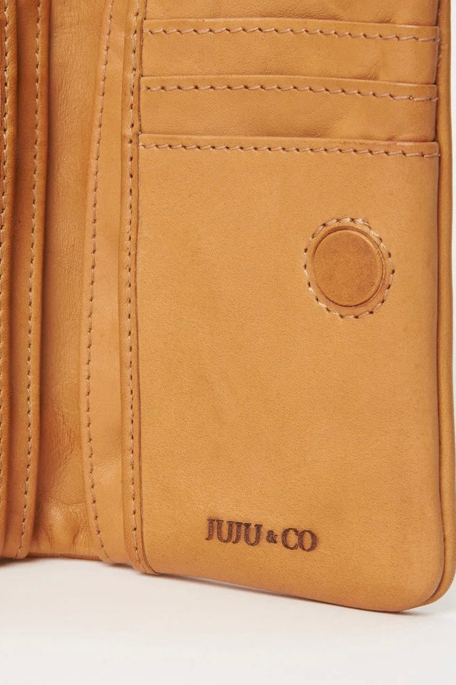 JuJu & Co | Small Capri Wallet | Tan