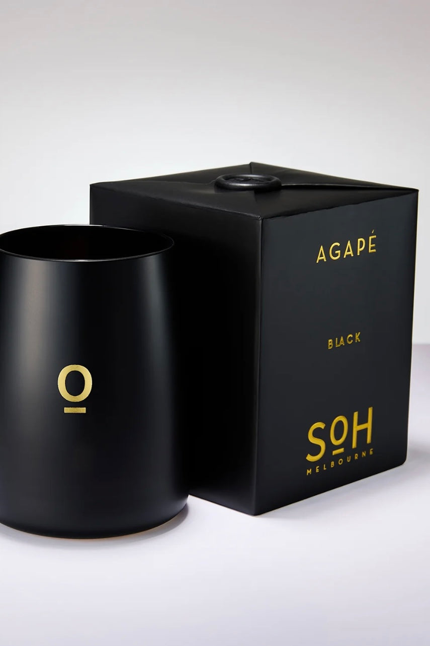 SOH Melbourne | Black Candle | Agape