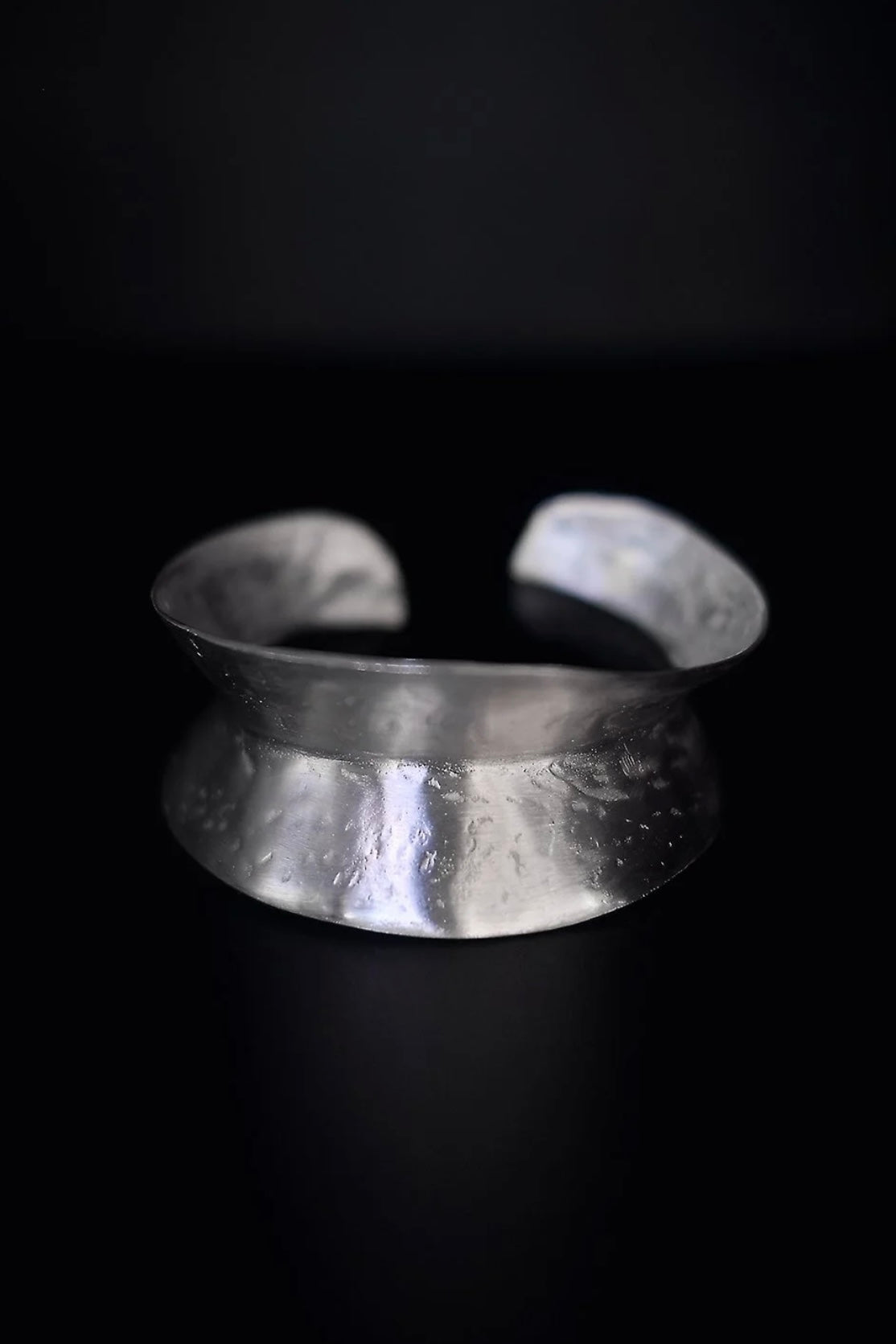 Ewa Jewellery | Rawa Cuff | White Brass Silver Plated