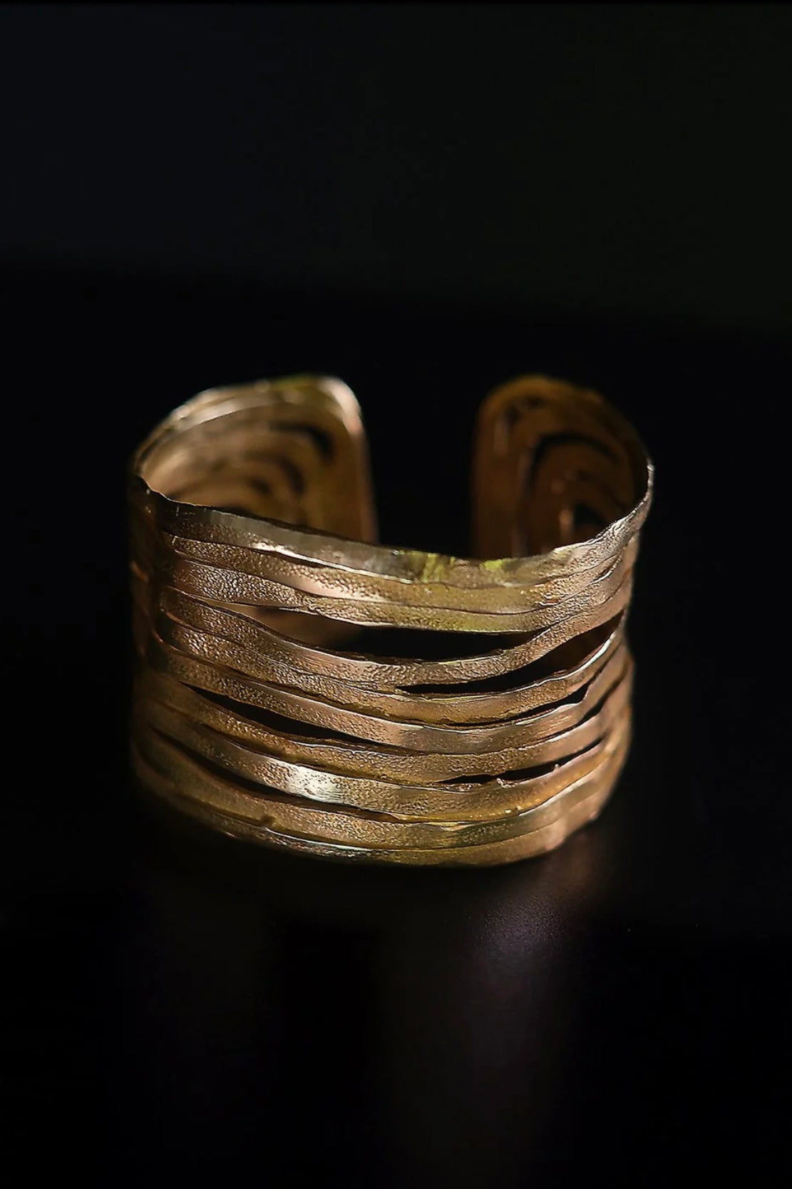 EWA Tribal | Lamari Cuff | Gold