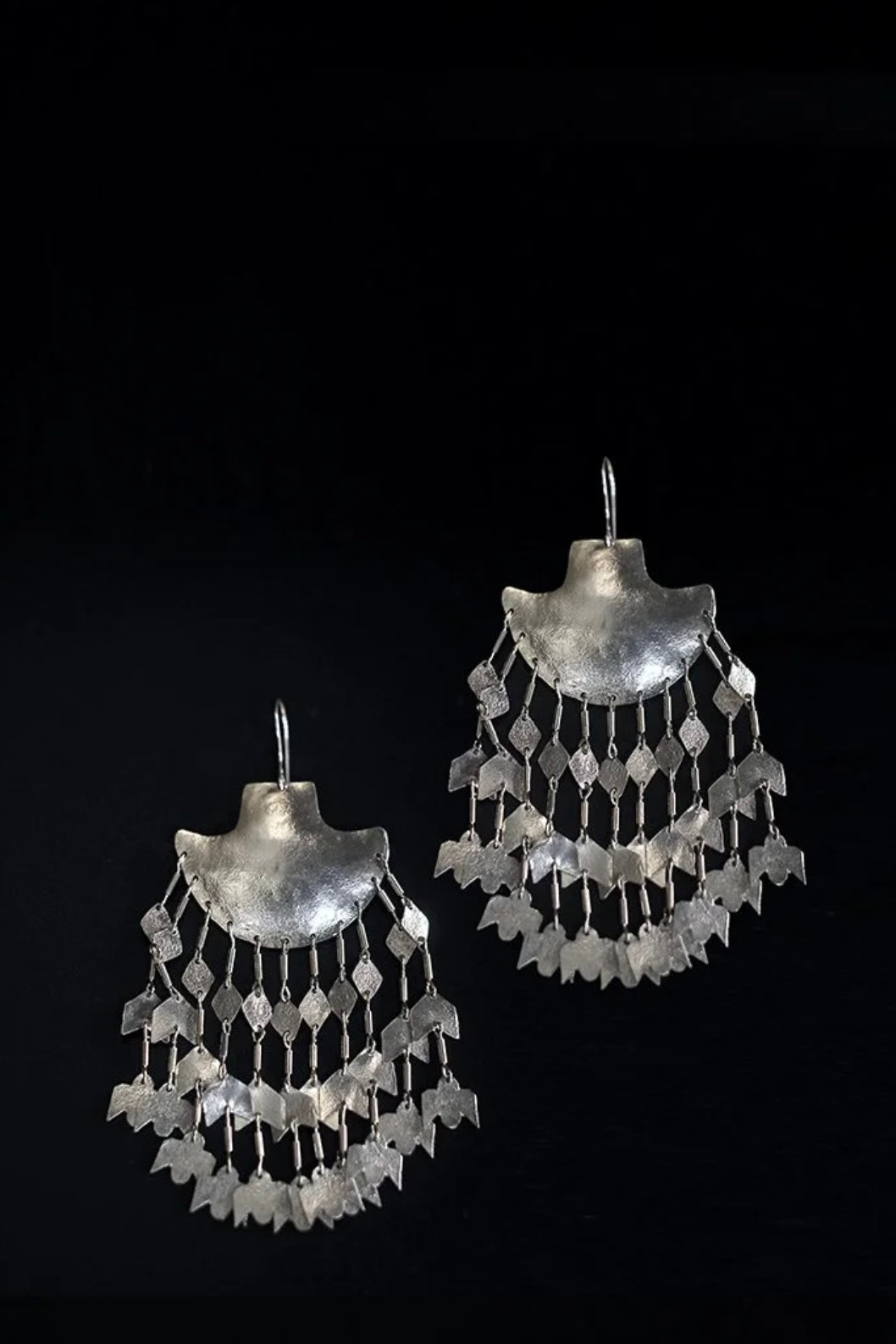 EWA Tribal | Seim Earrings Luxe | Silver