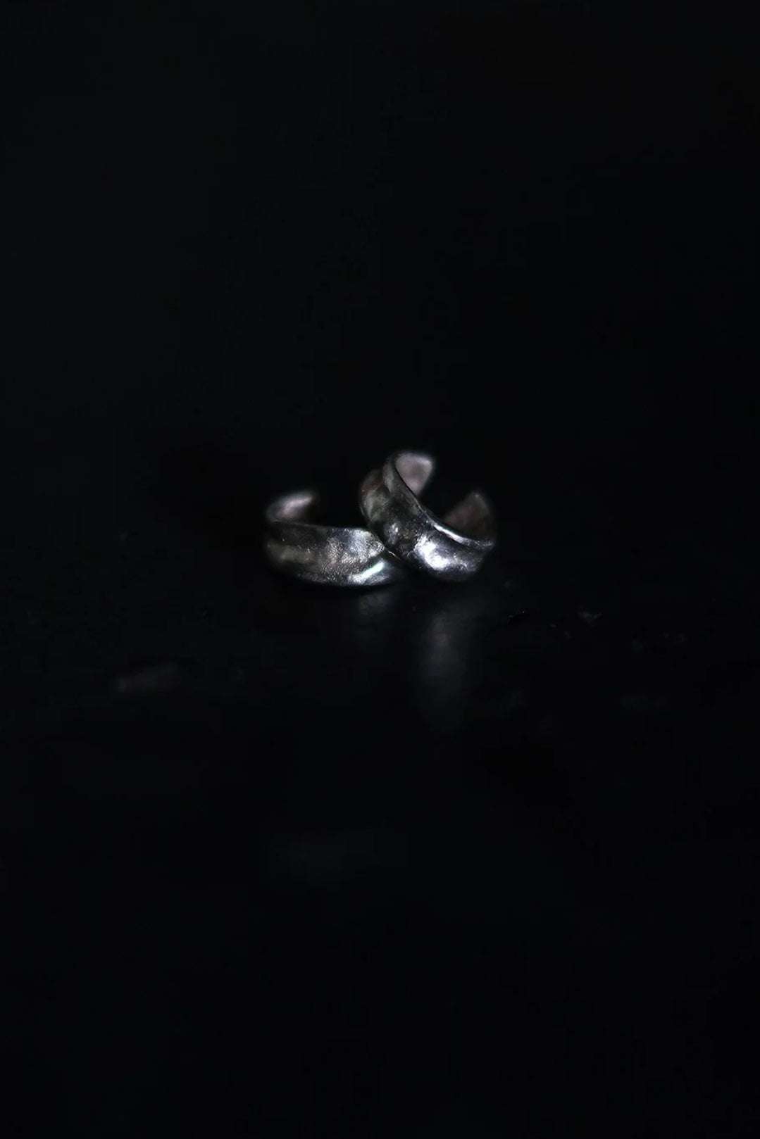 EWA Tribal | Chunky Ear Cuffs | Silver