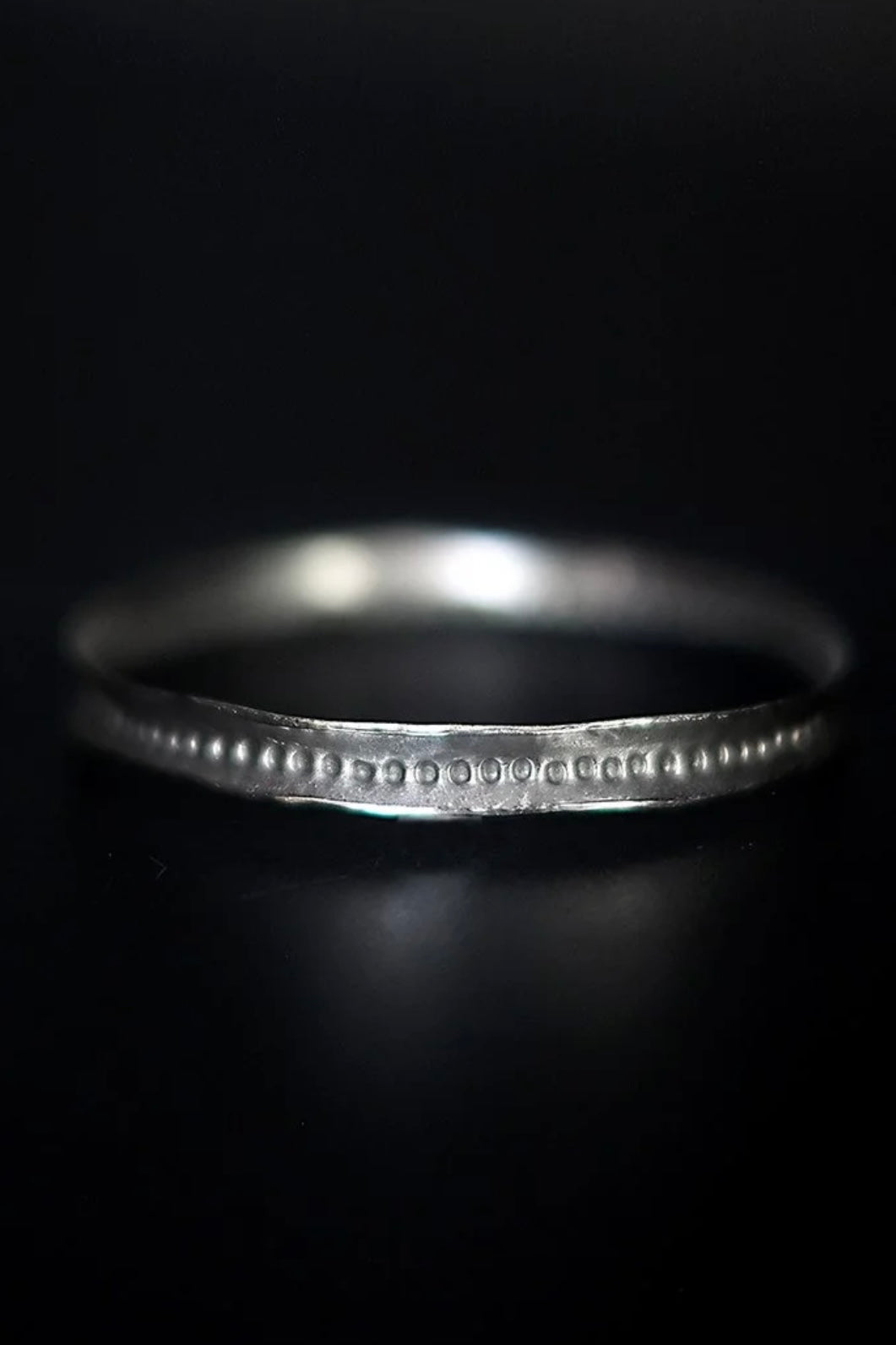 EWA Tribal | Medium Dot Motif Bracelet | Silver