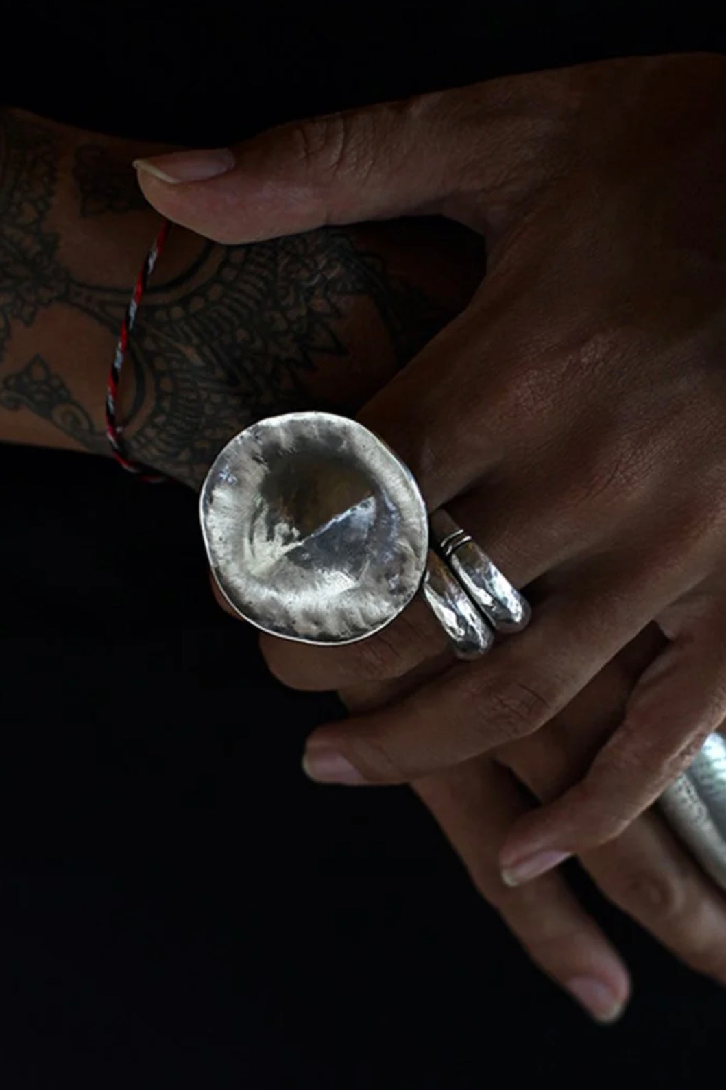 Ewa Jewelry | Kapkap Ring | Silver