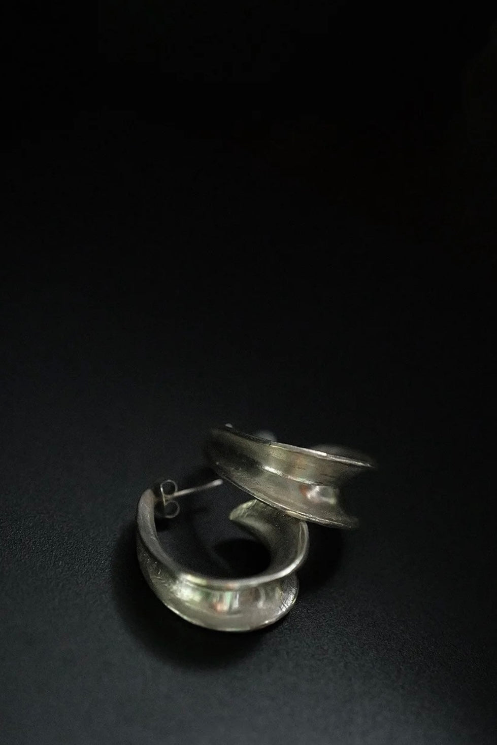 EWA Tribal | Malai Earrings | Silver