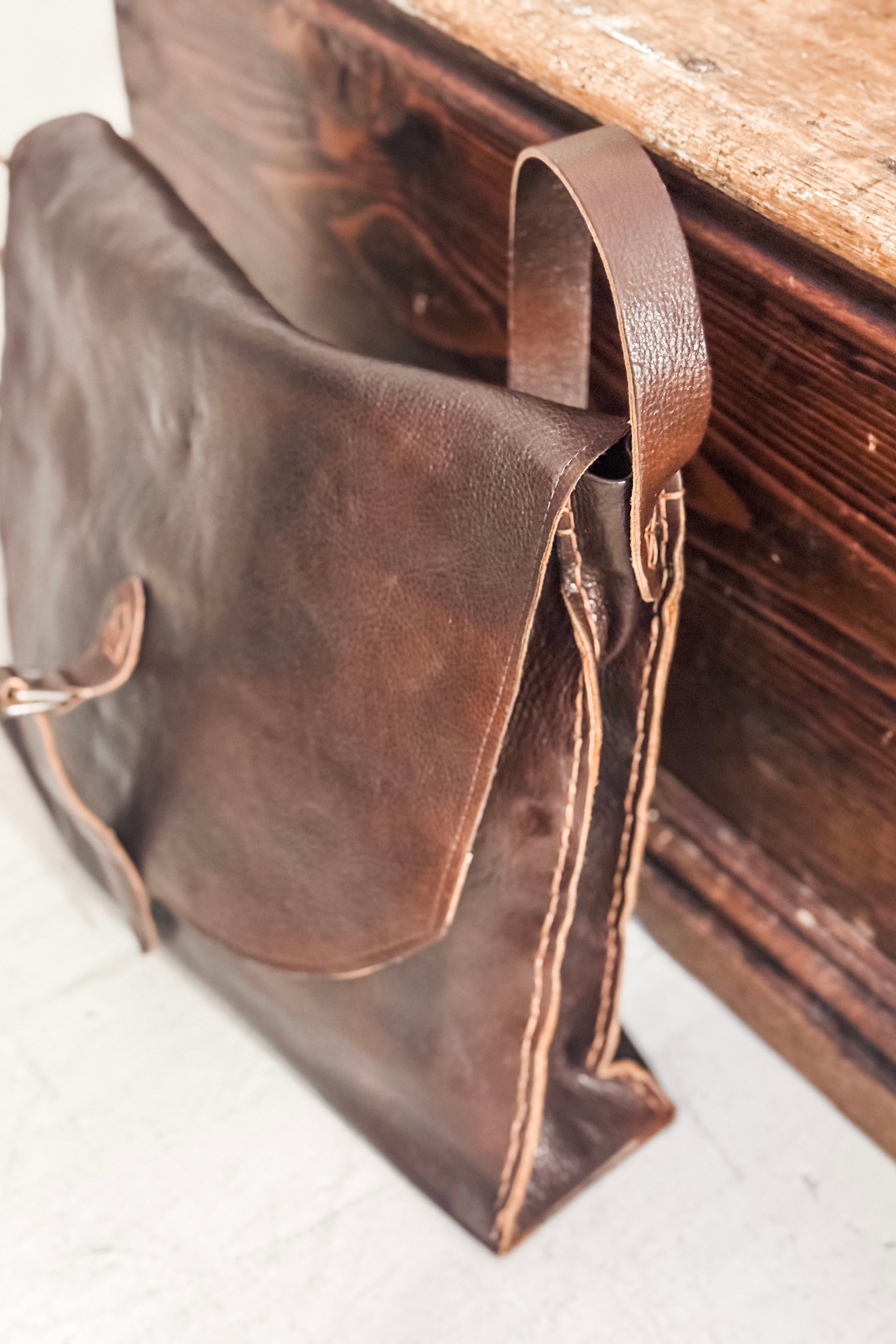 Ink Olives | Piennolo Bag | Chocolate