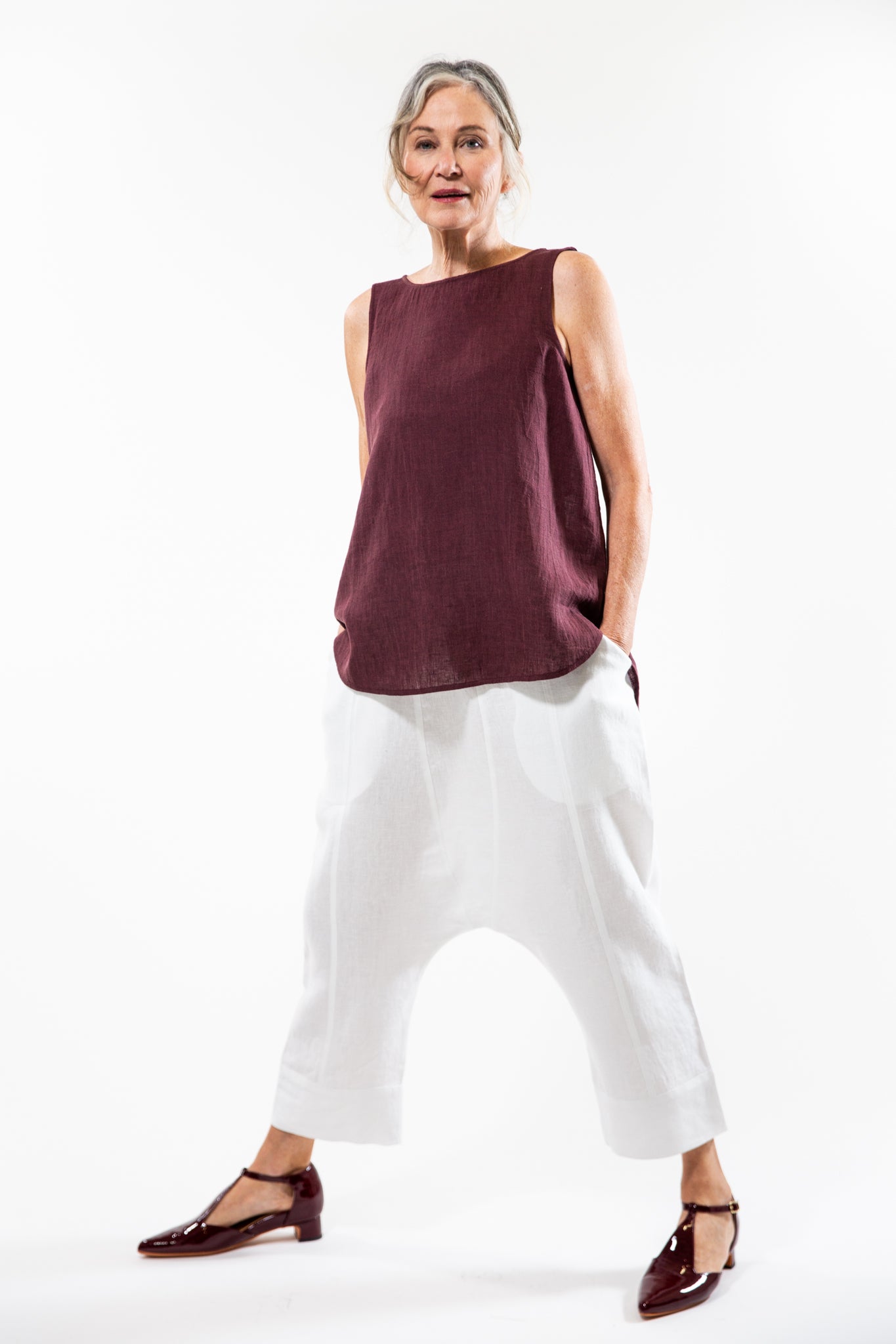 Ginza Pant | White