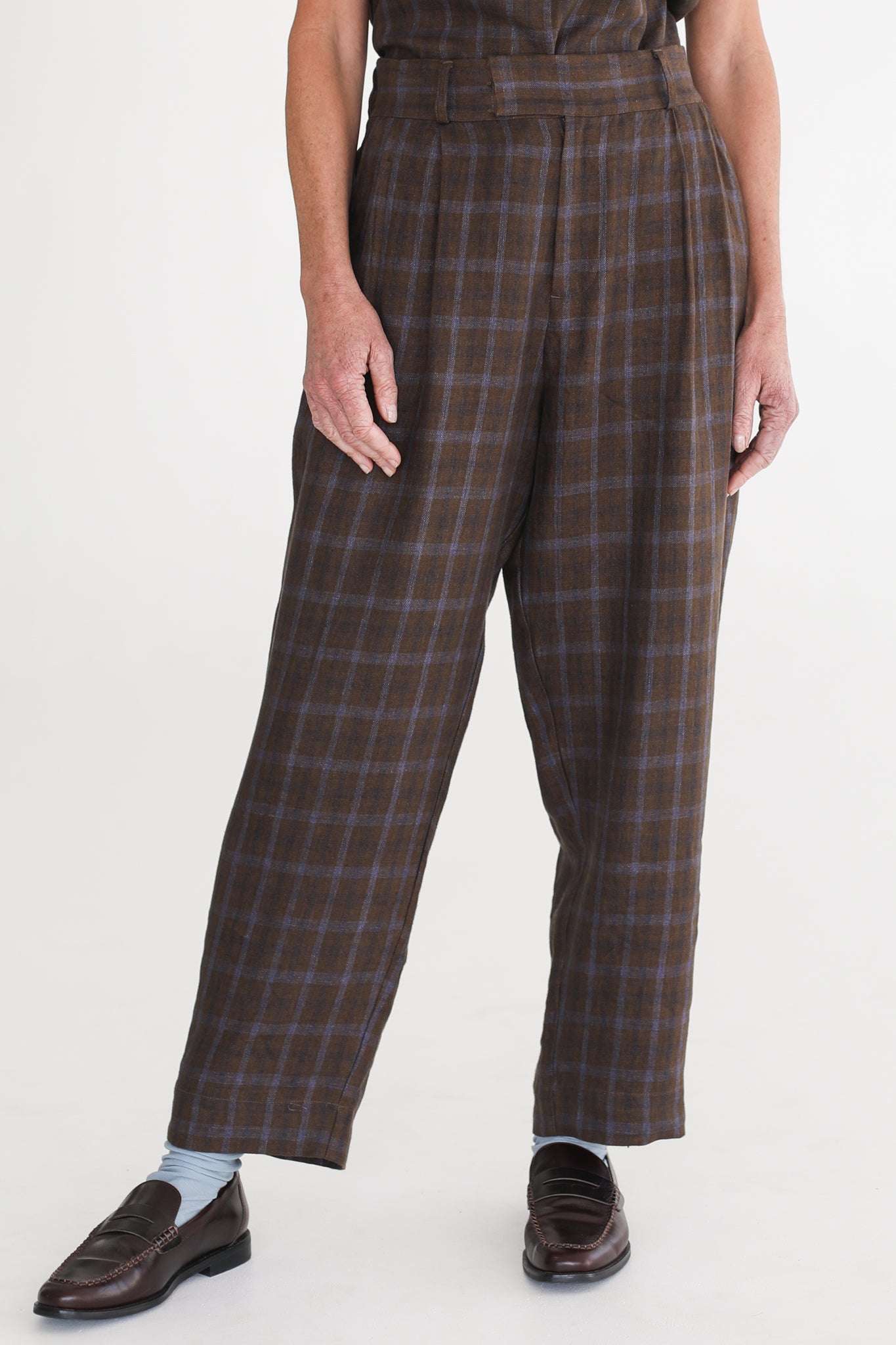 Hendric Pant | Cocoa Plaid
