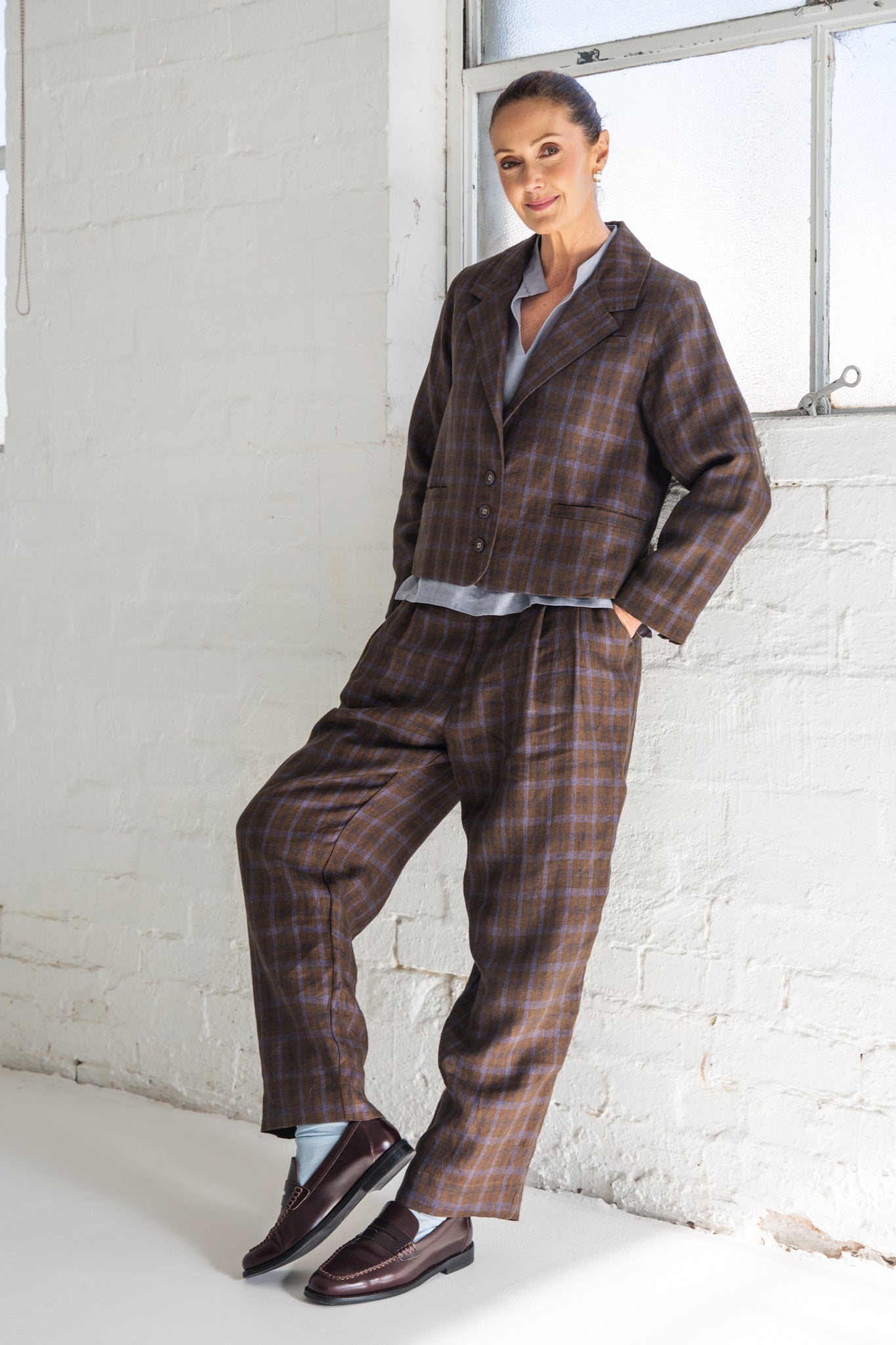 Hendric Pant | Cocoa Plaid