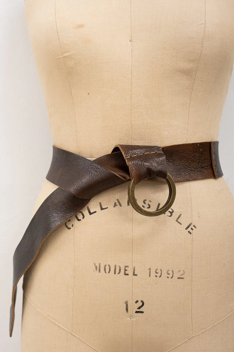 Ink Olives | Leccio Belt | Chocolate