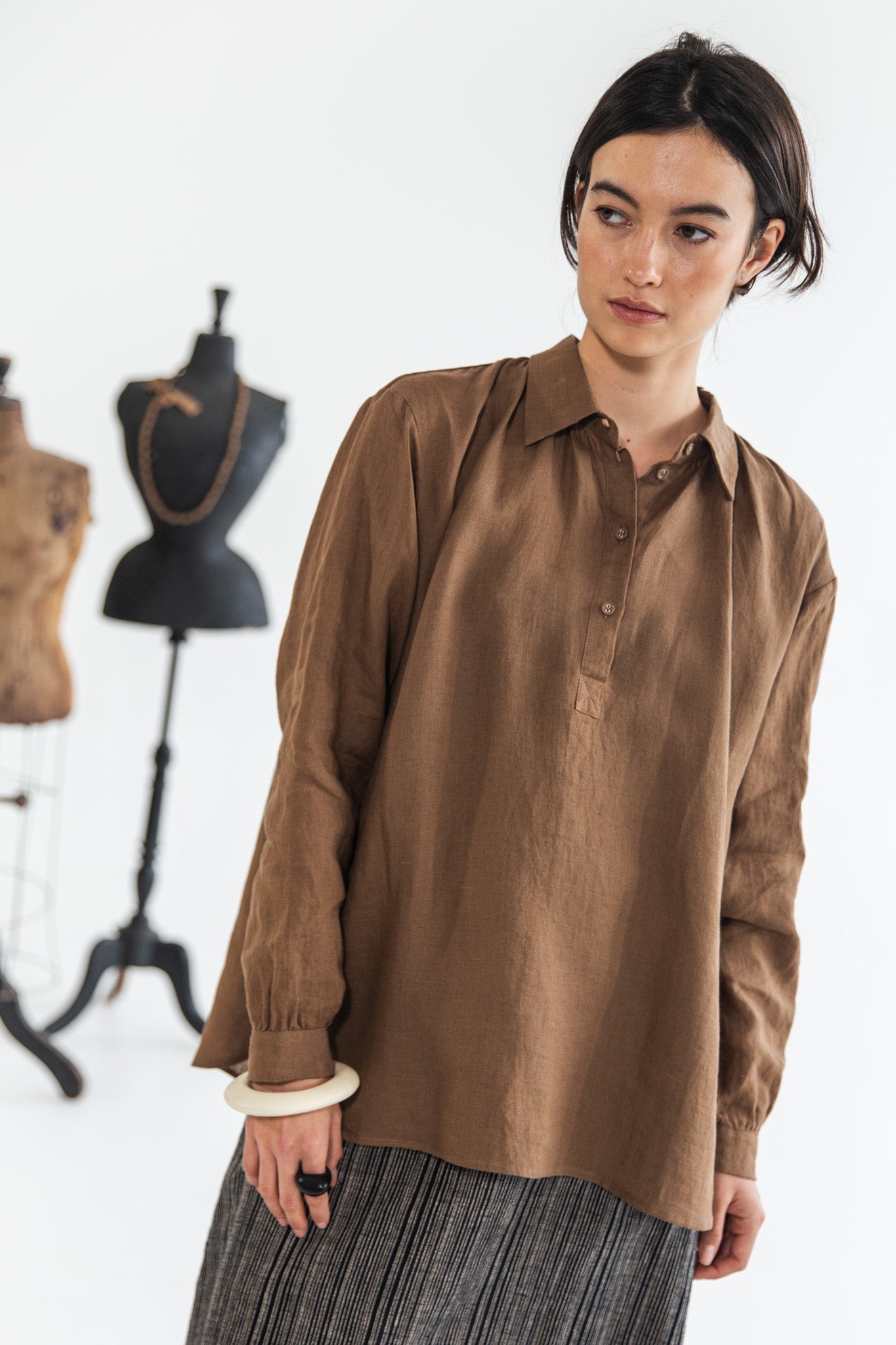 Theodora Shirt | Cinnamon