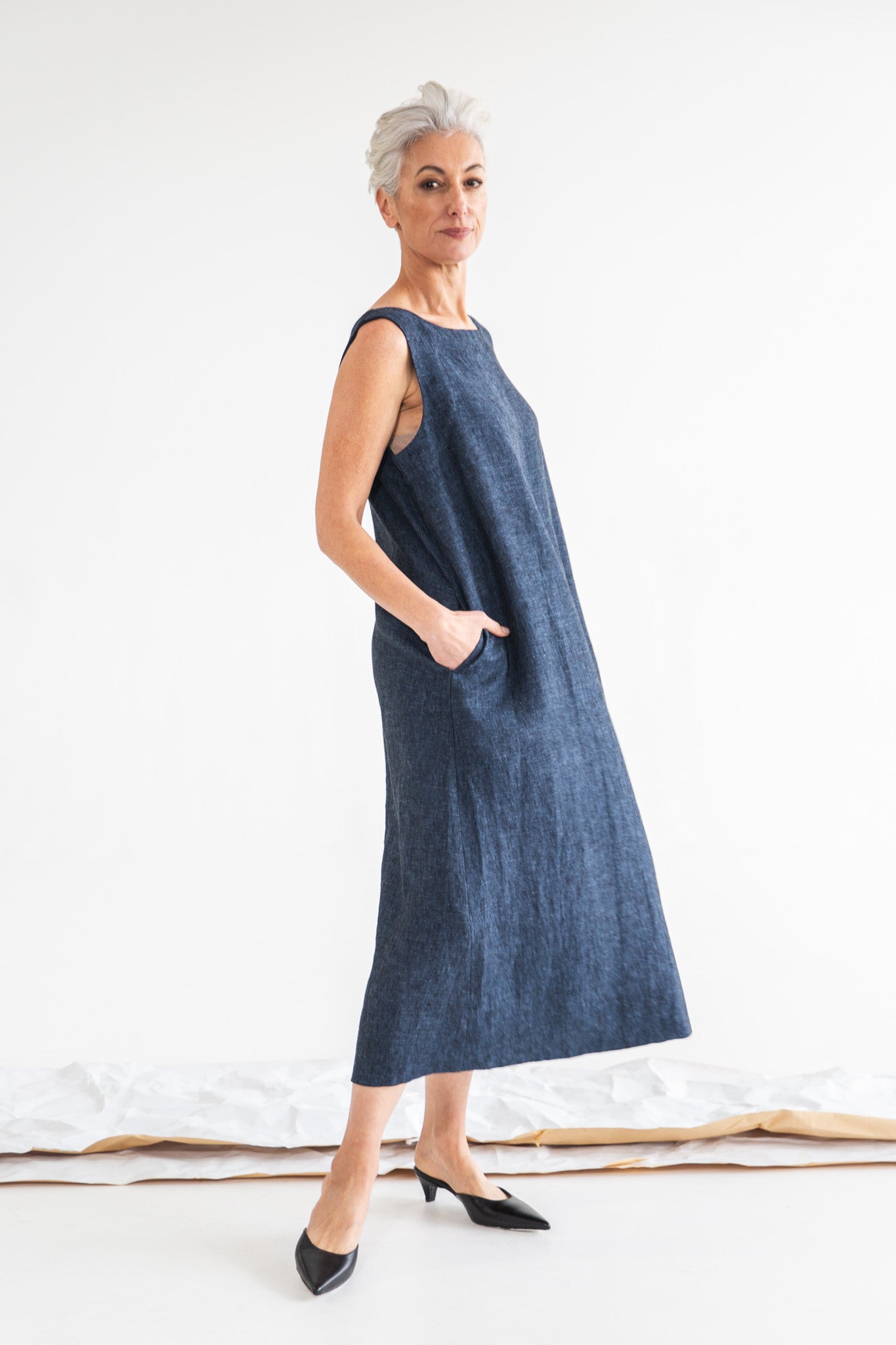 Paloma Dress | Navy