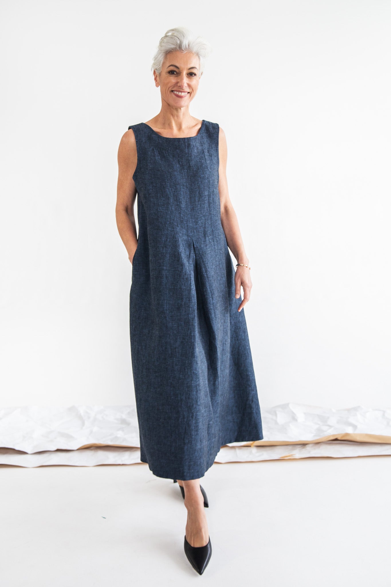 Paloma Dress | Navy