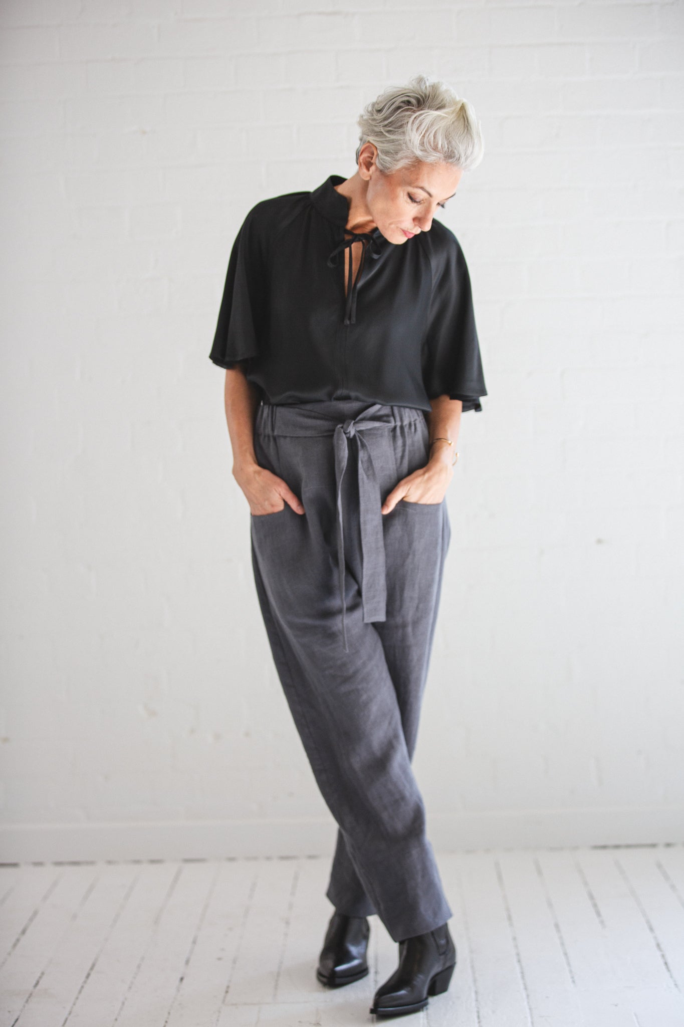 Isla Pant | Smoked Pearl