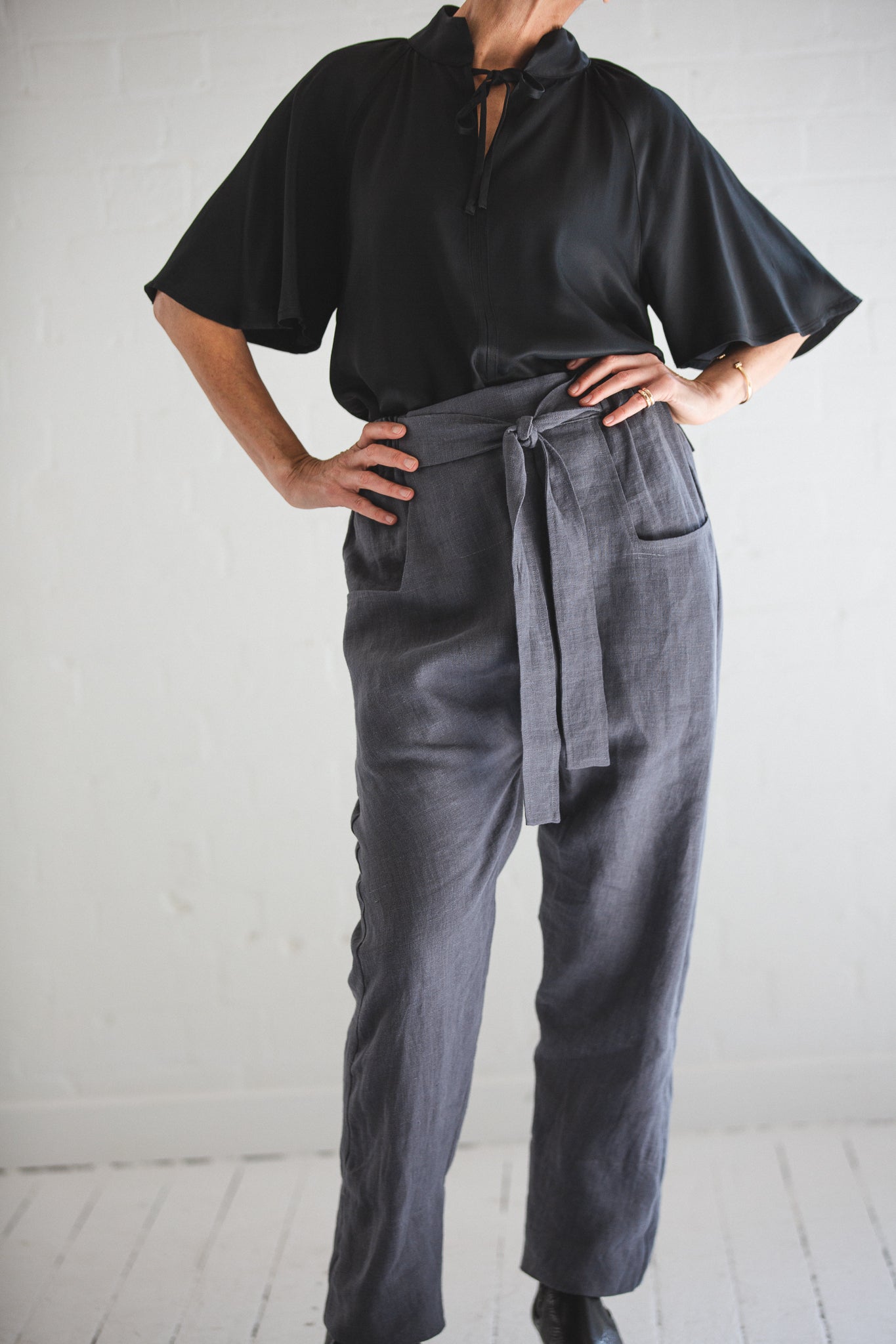 Isla Pant | Smoked Pearl