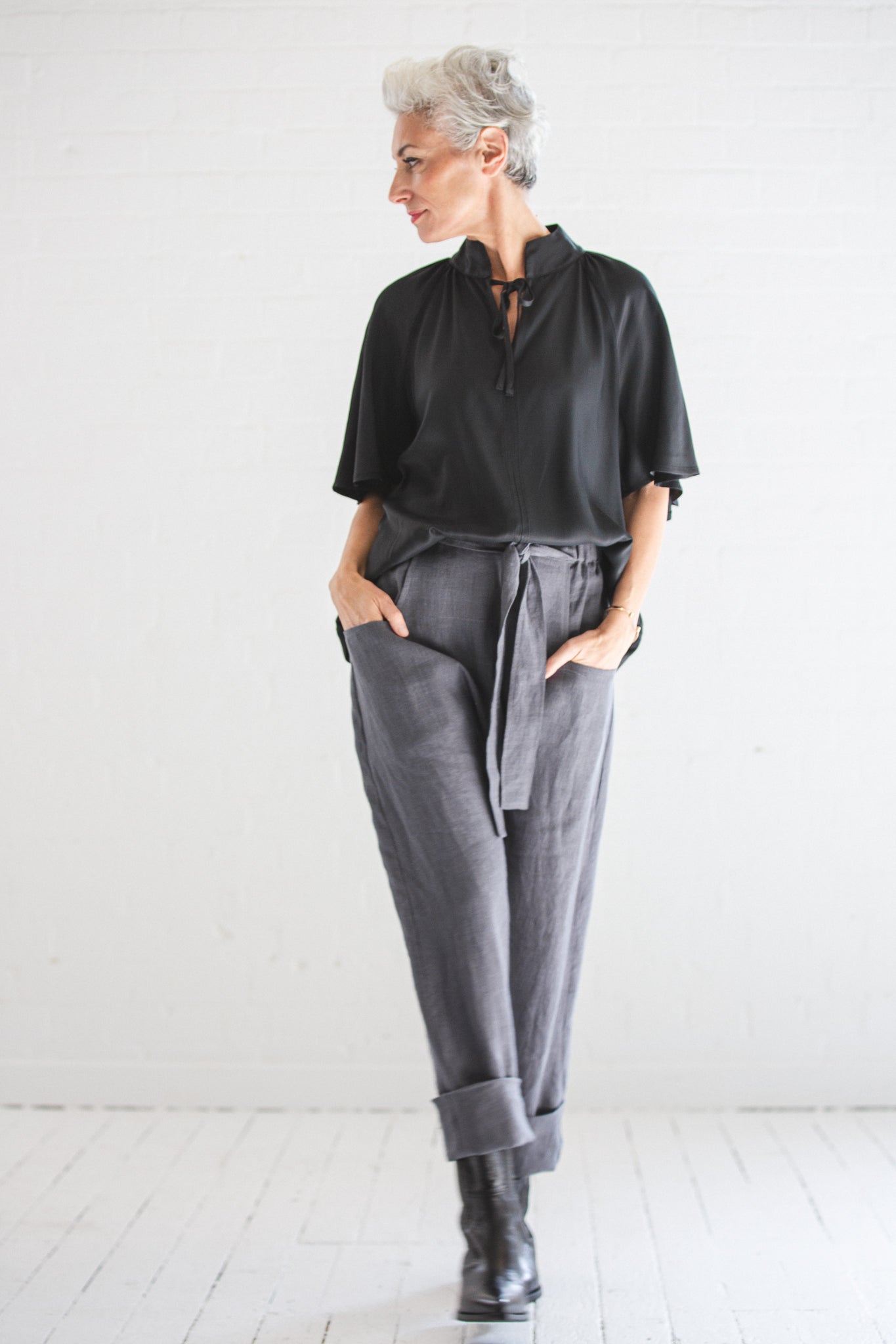 Isla Pant | Smoked Pearl