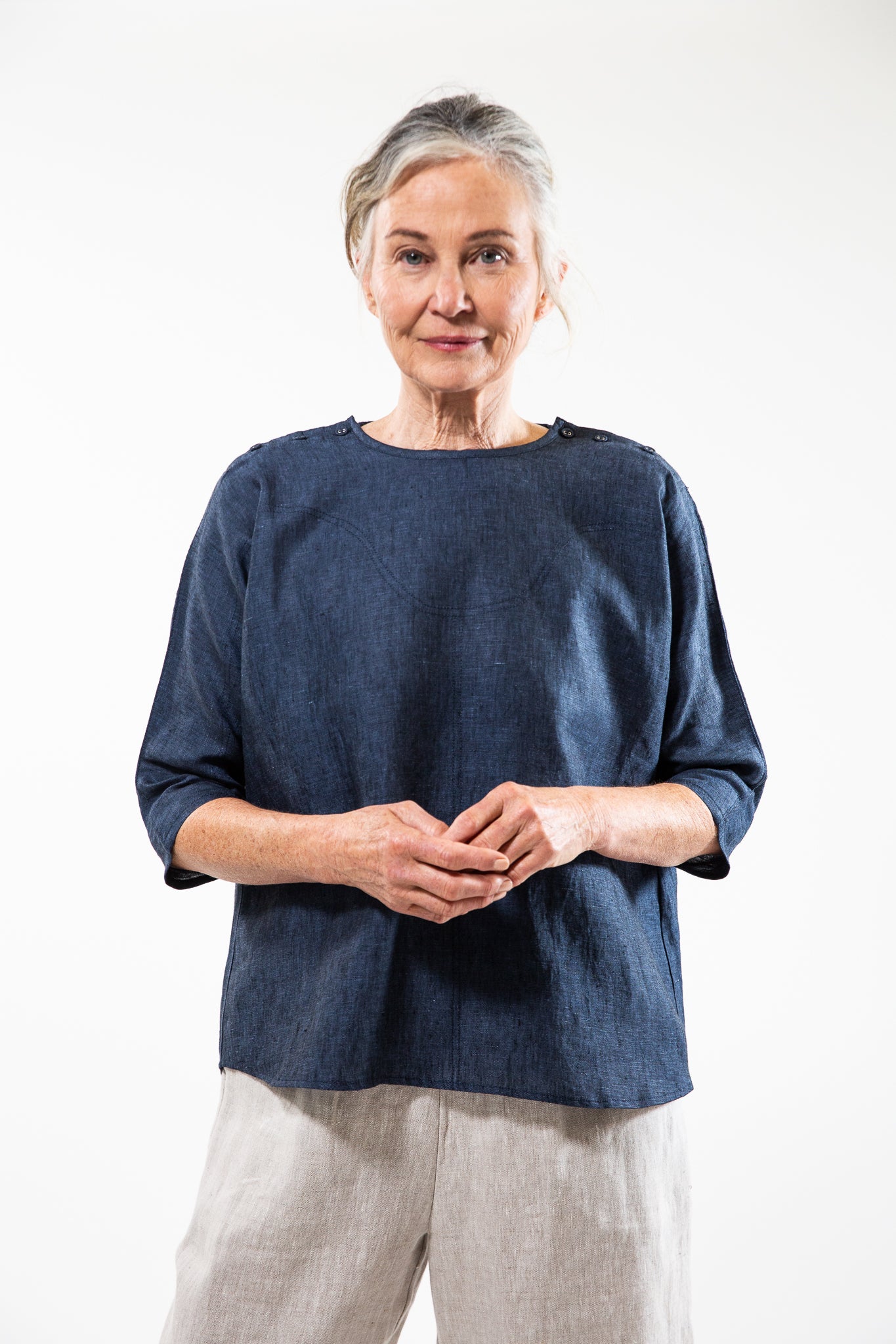 Ivy Top | Navy