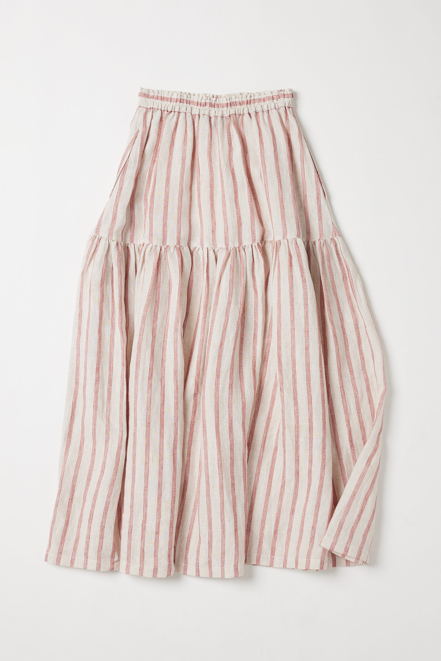 Junie Maxi Skirt | Burnt Sienna Stripe
