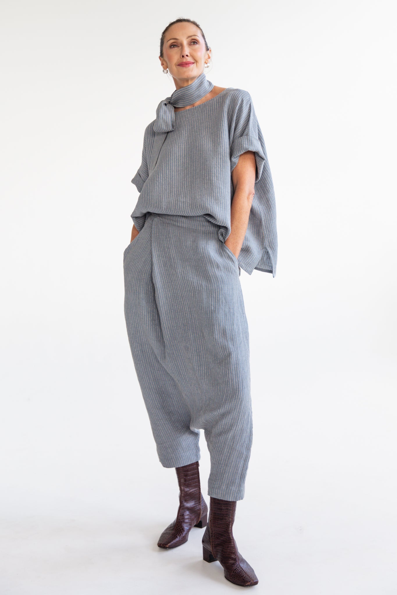 Koi Pant | Dutch Blue Stripe