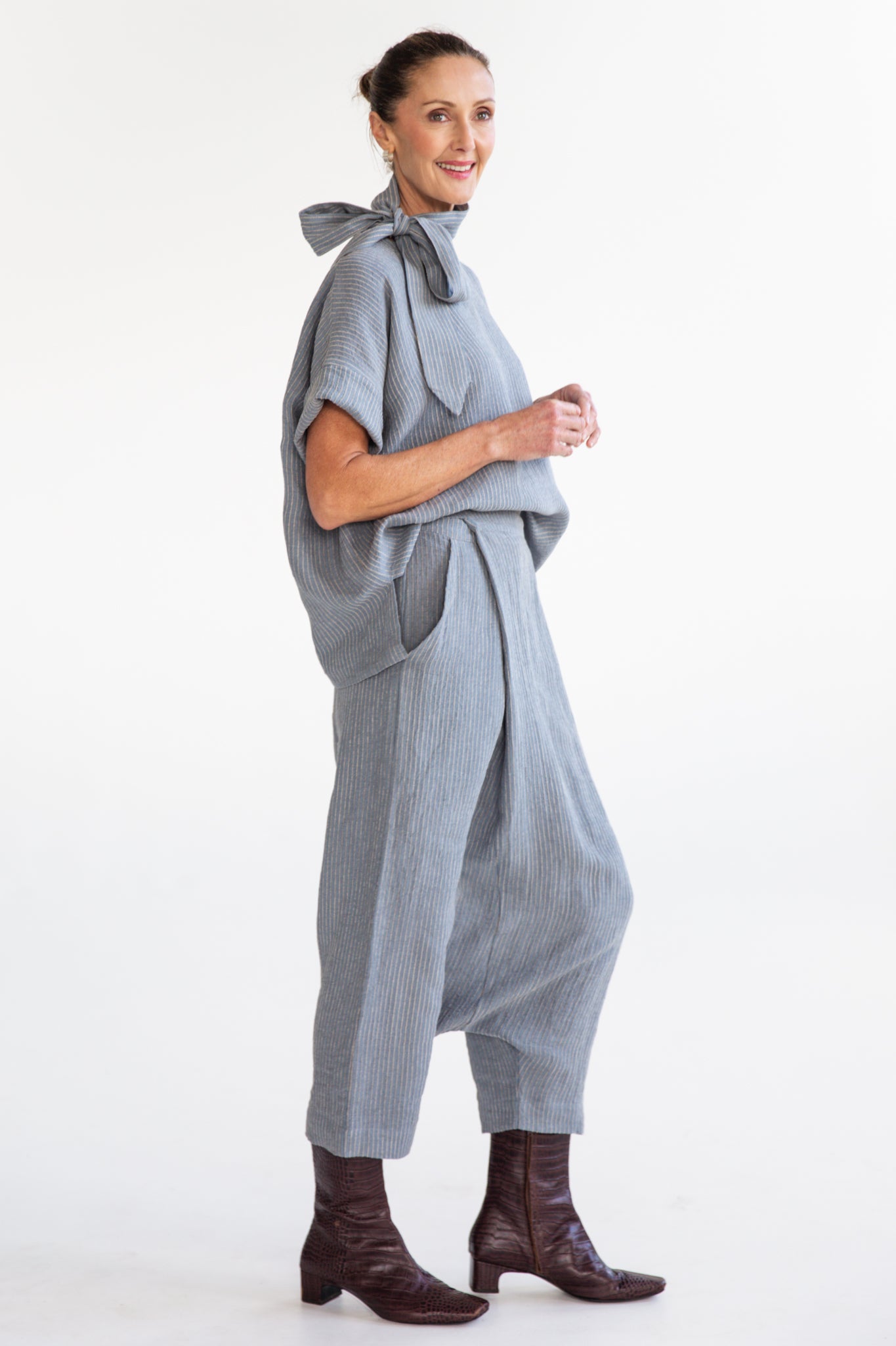 Koi Pant | Dutch Blue Stripe