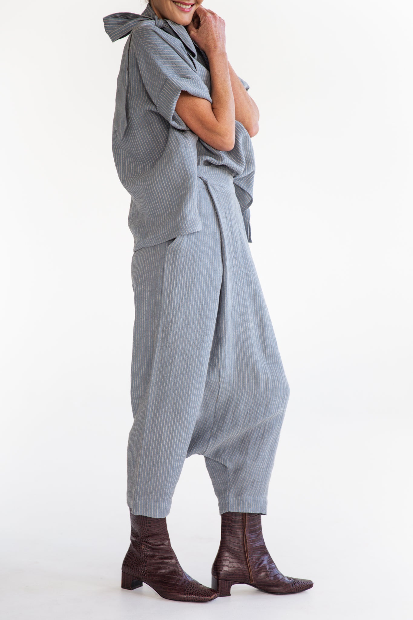 Koi Pant | Dutch Blue Stripe