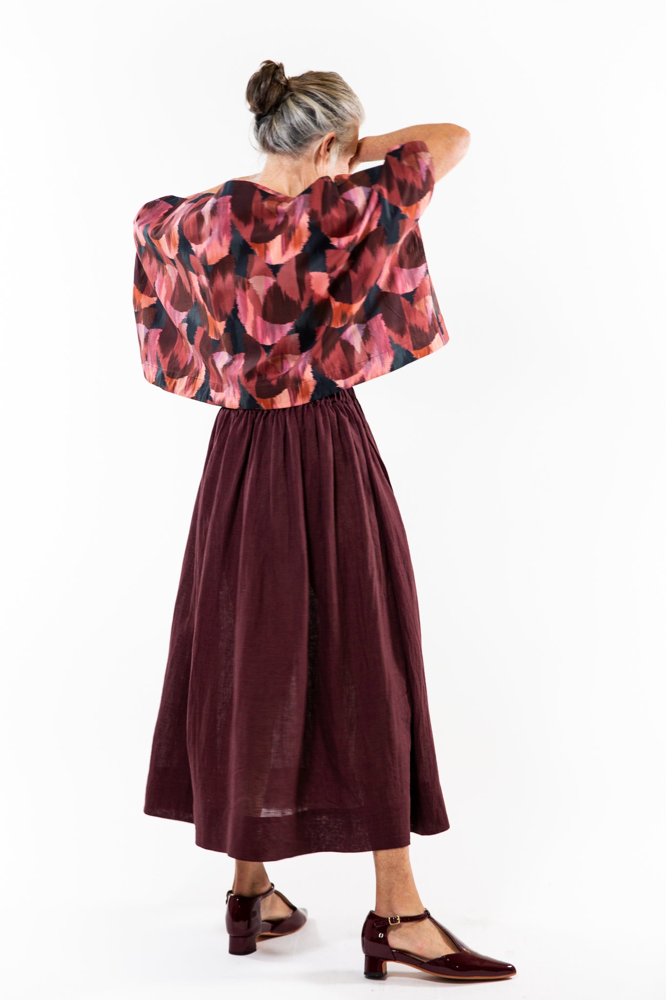 Leilani Skirt | Merlot