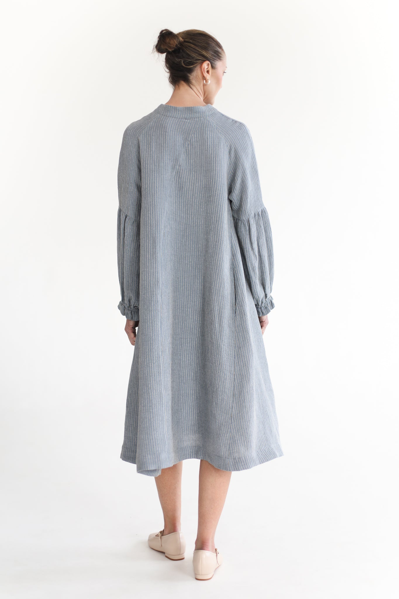 Leonie Dress | Dutch Blue Stripe