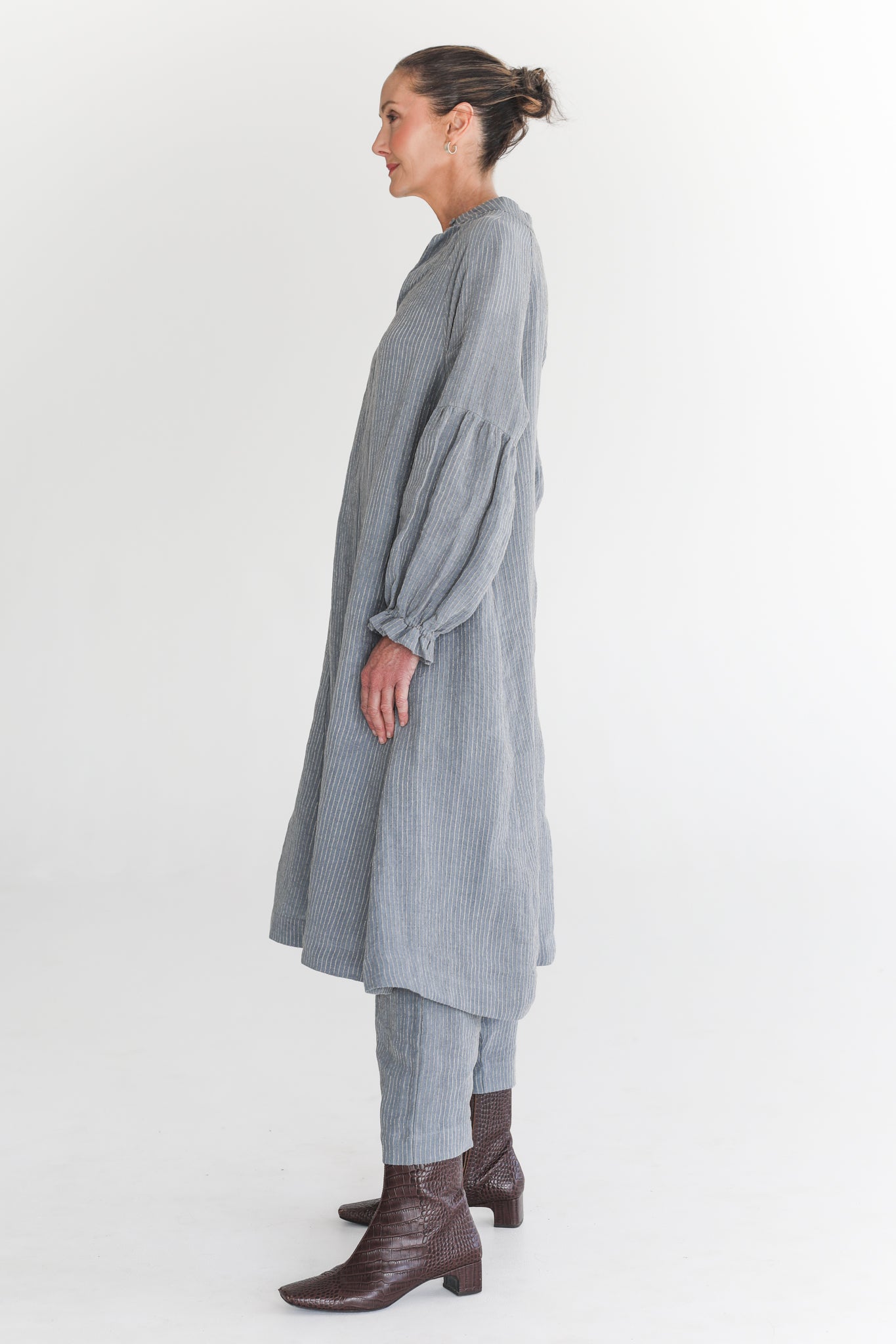 Leonie Dress | Dutch Blue Stripe