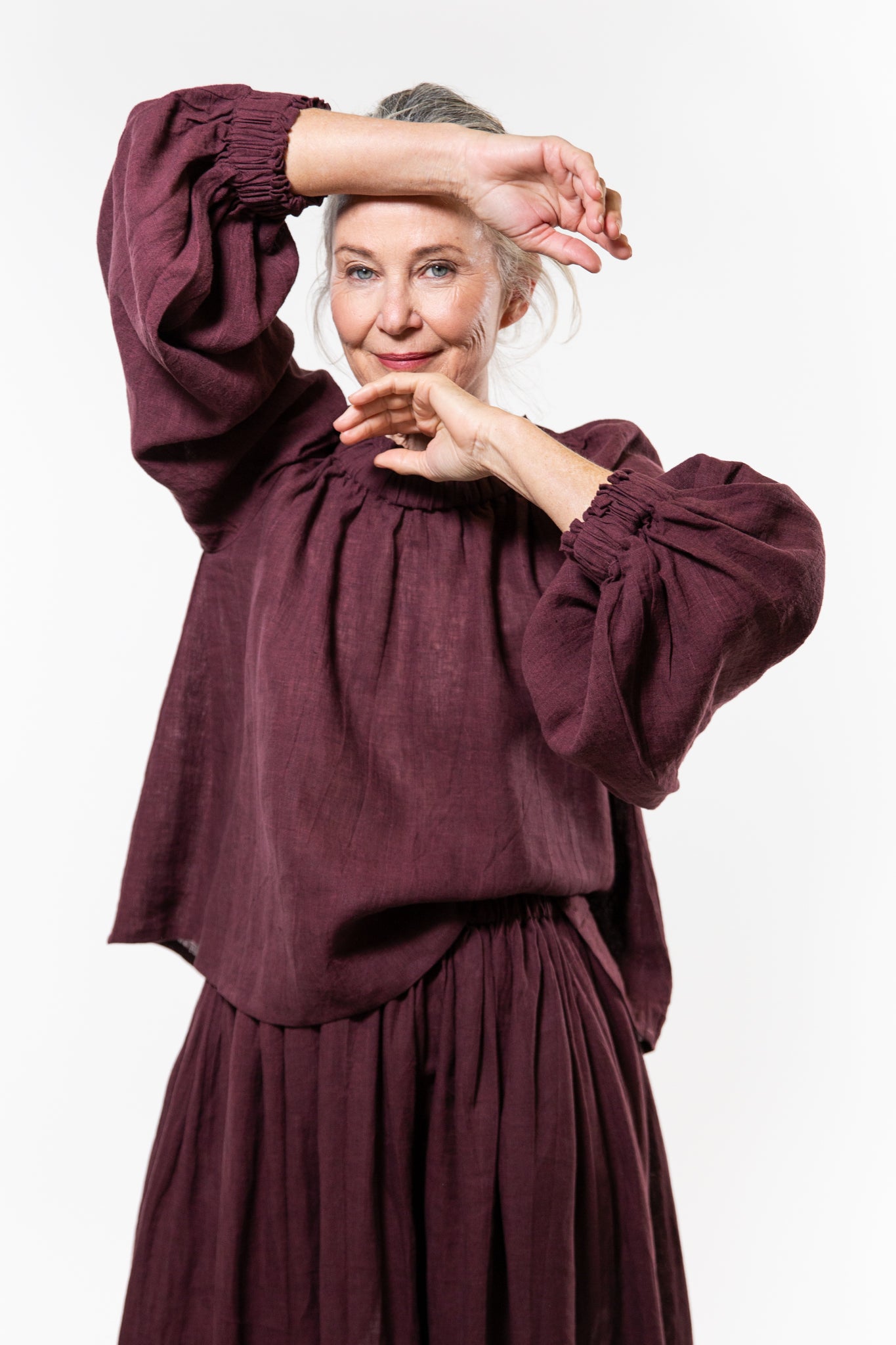 Louella Top | Merlot