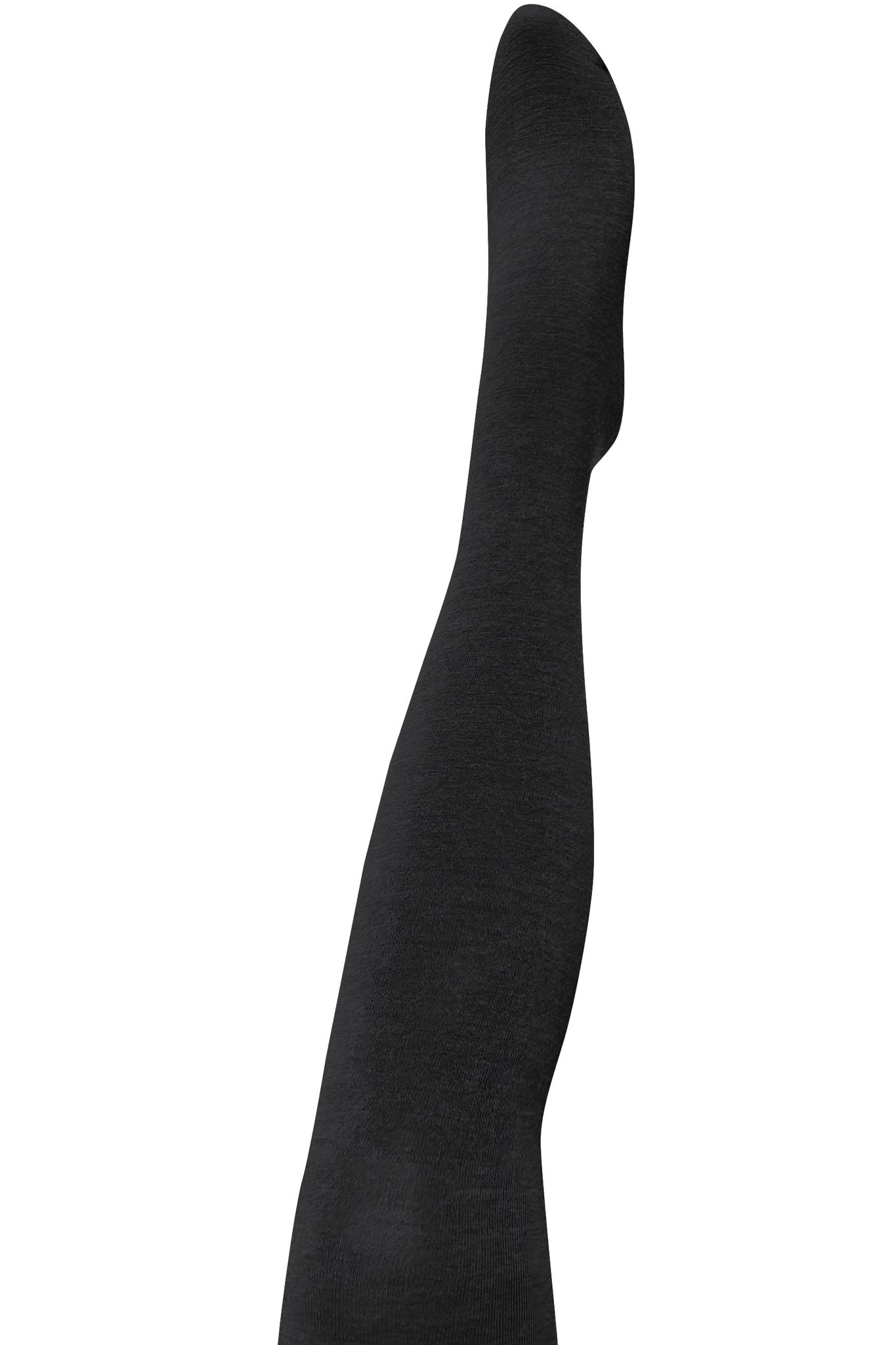 Tightology | Luxe Black Merino Wool Tights