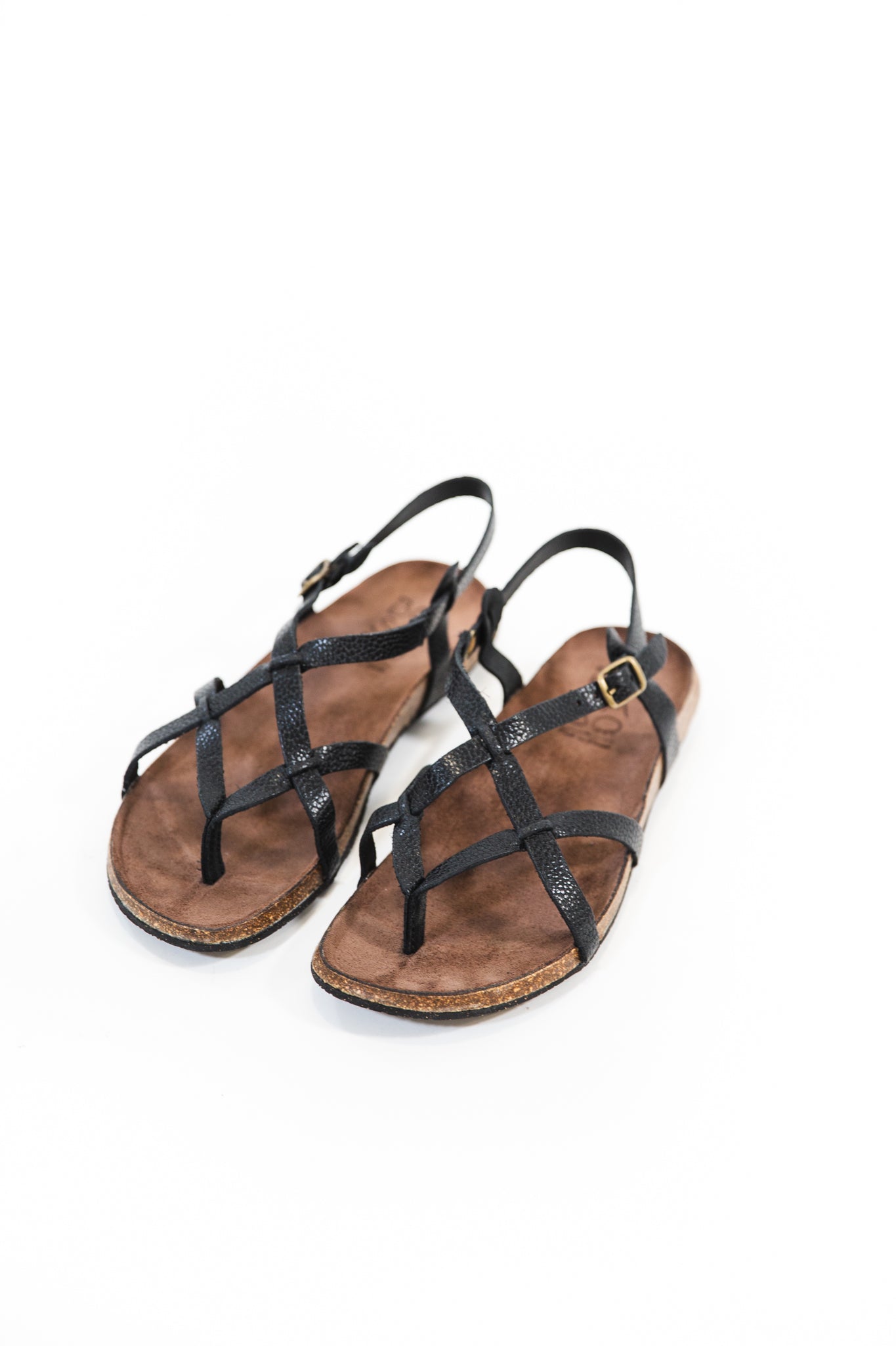 Bosabo | Manon Sandal | Black Textured