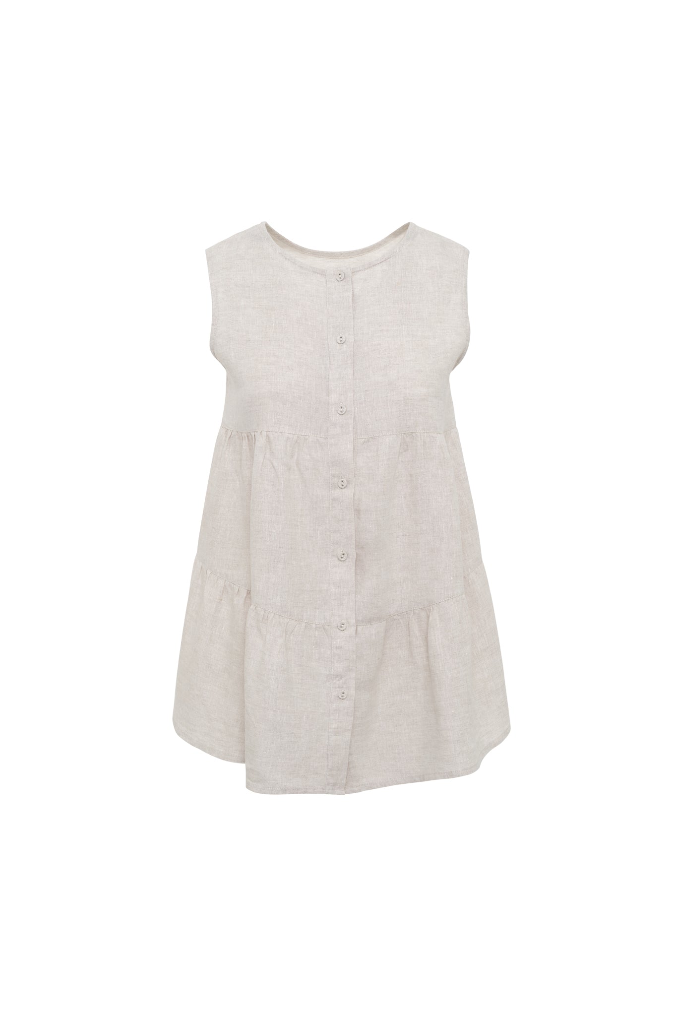 Mao Trapeze Top | Neutral