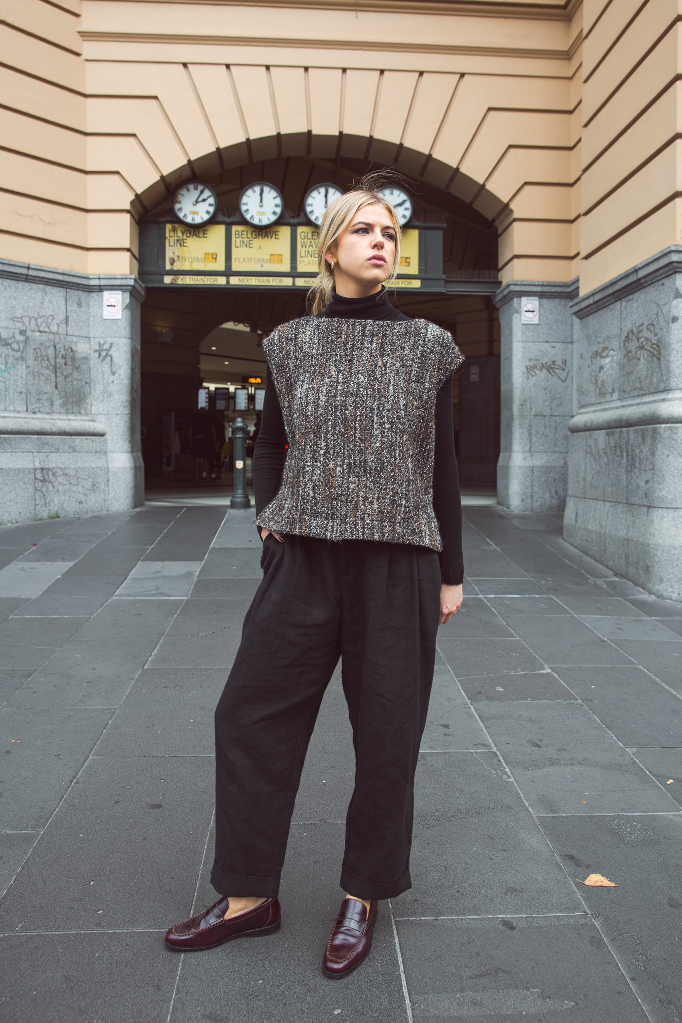 Mason Vest | Brulee Boucle