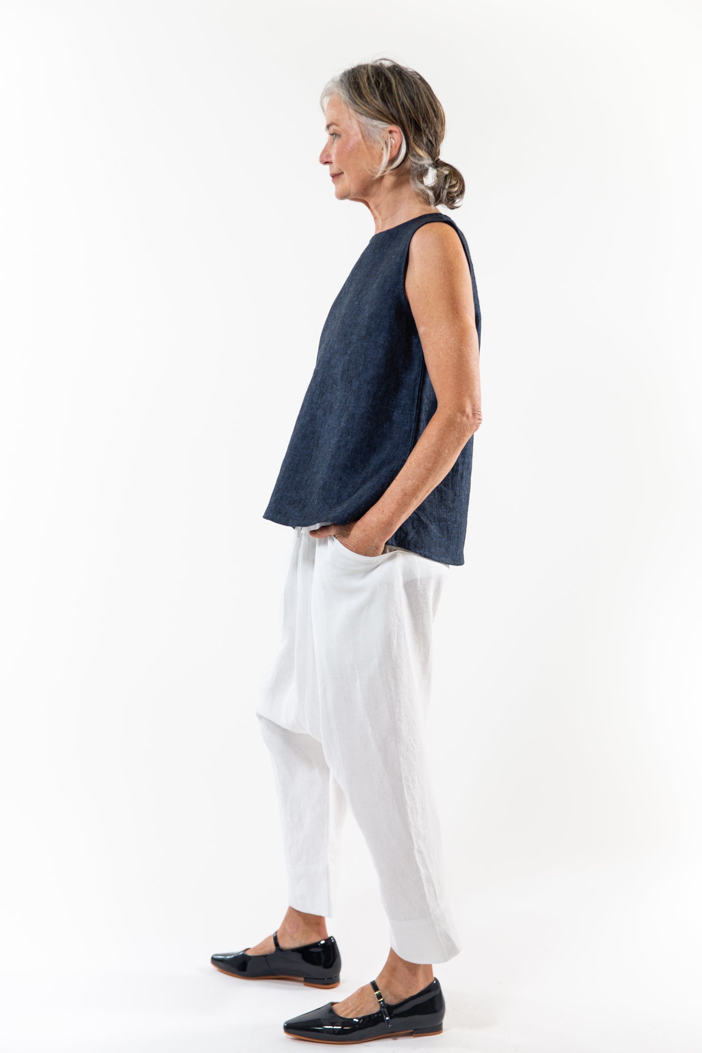 Mila Top | Navy