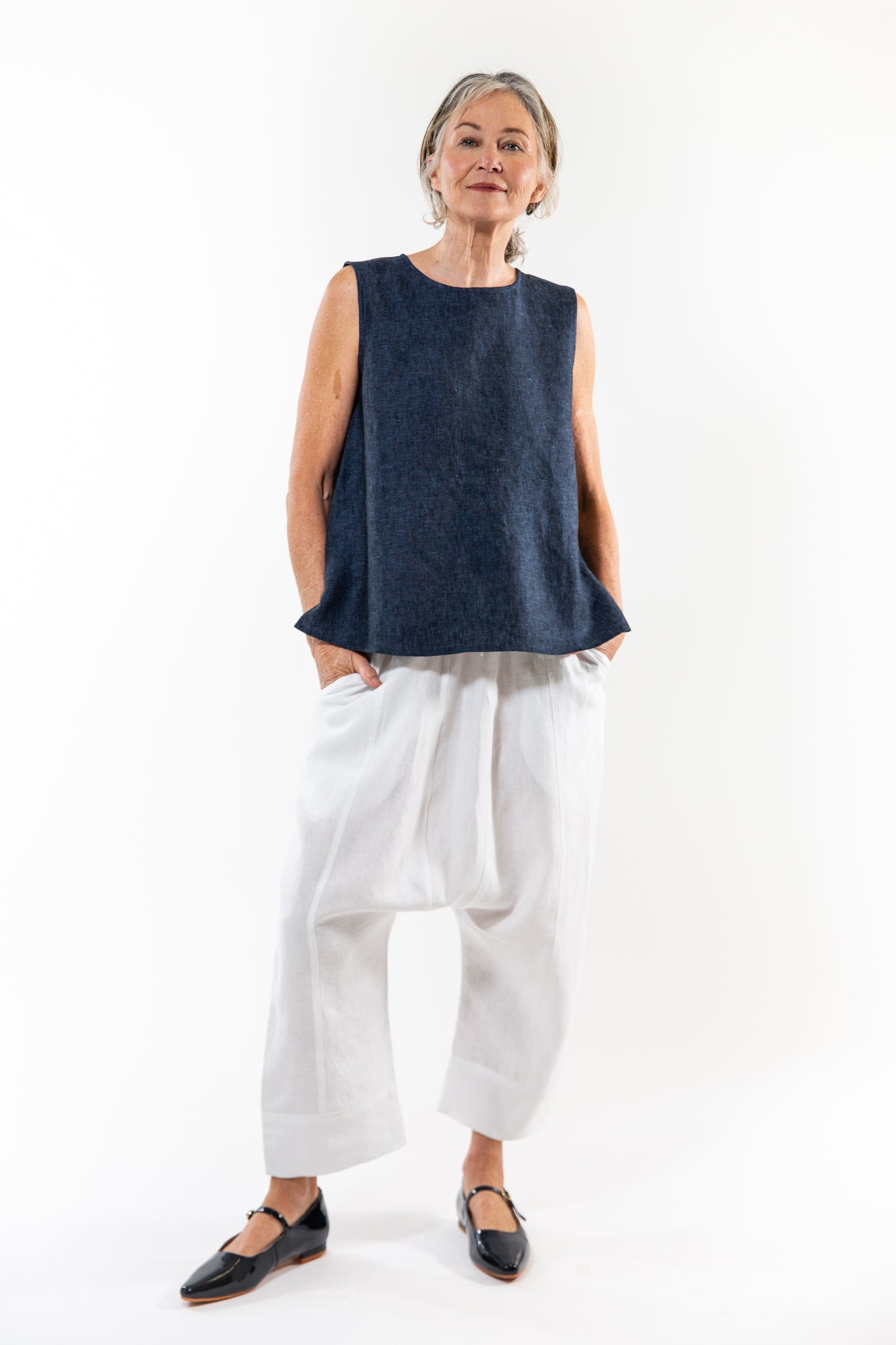 Mila Top | Navy