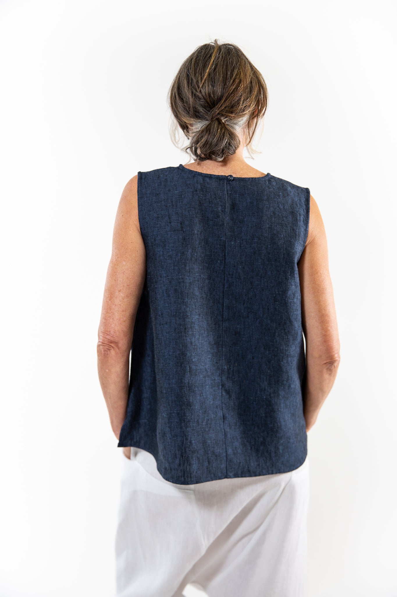 Mila Top | Navy