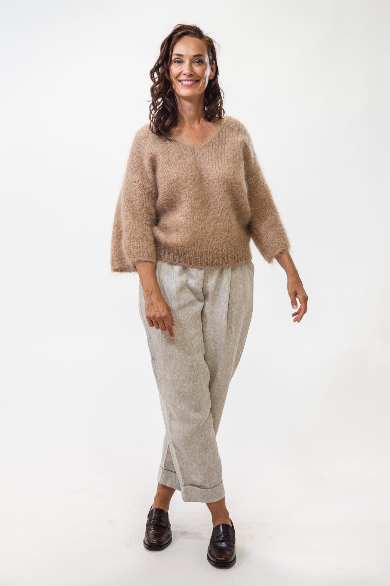 Miranda Pullover | Medium Brown