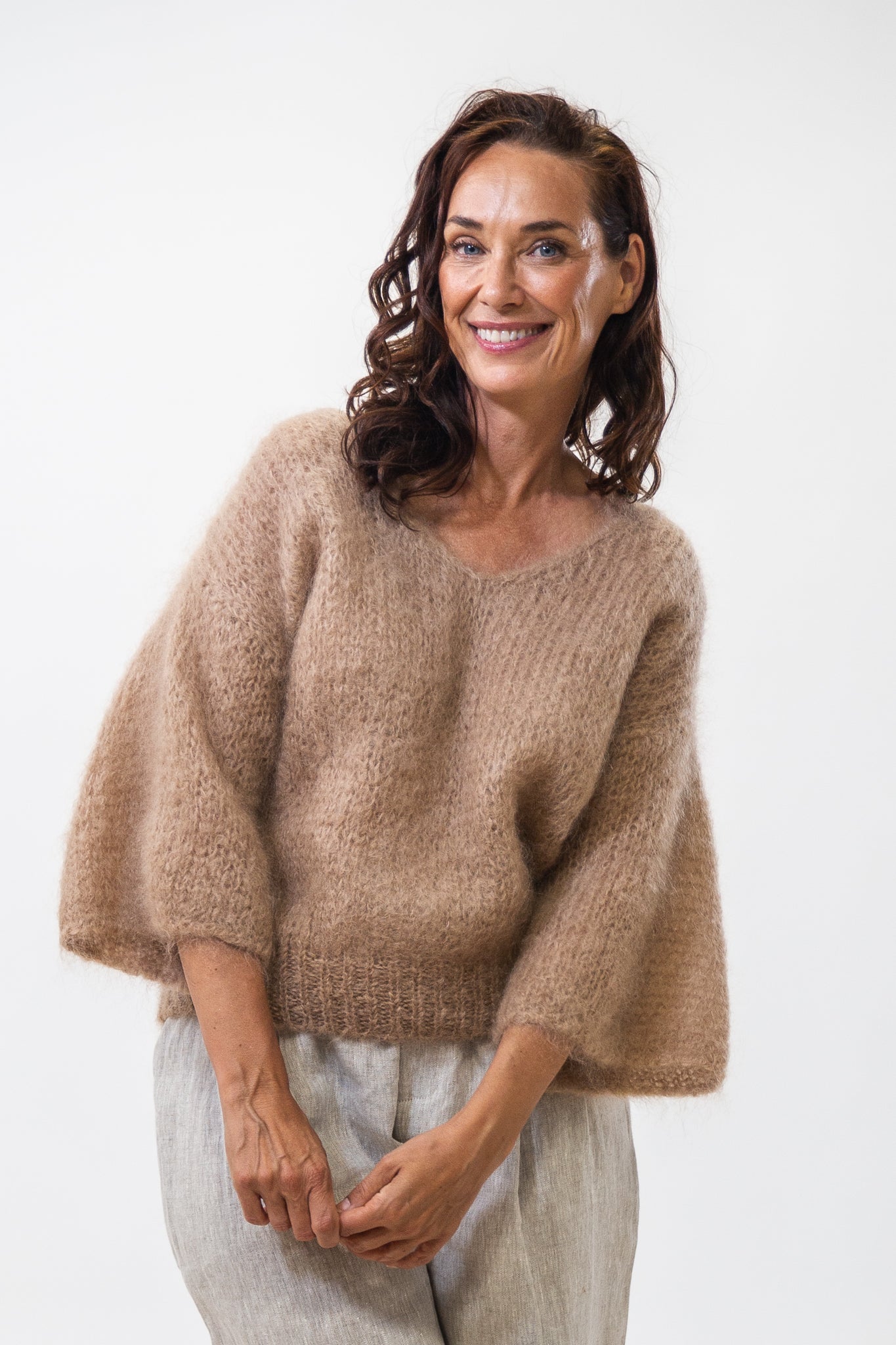 Miranda Pullover | Medium Brown