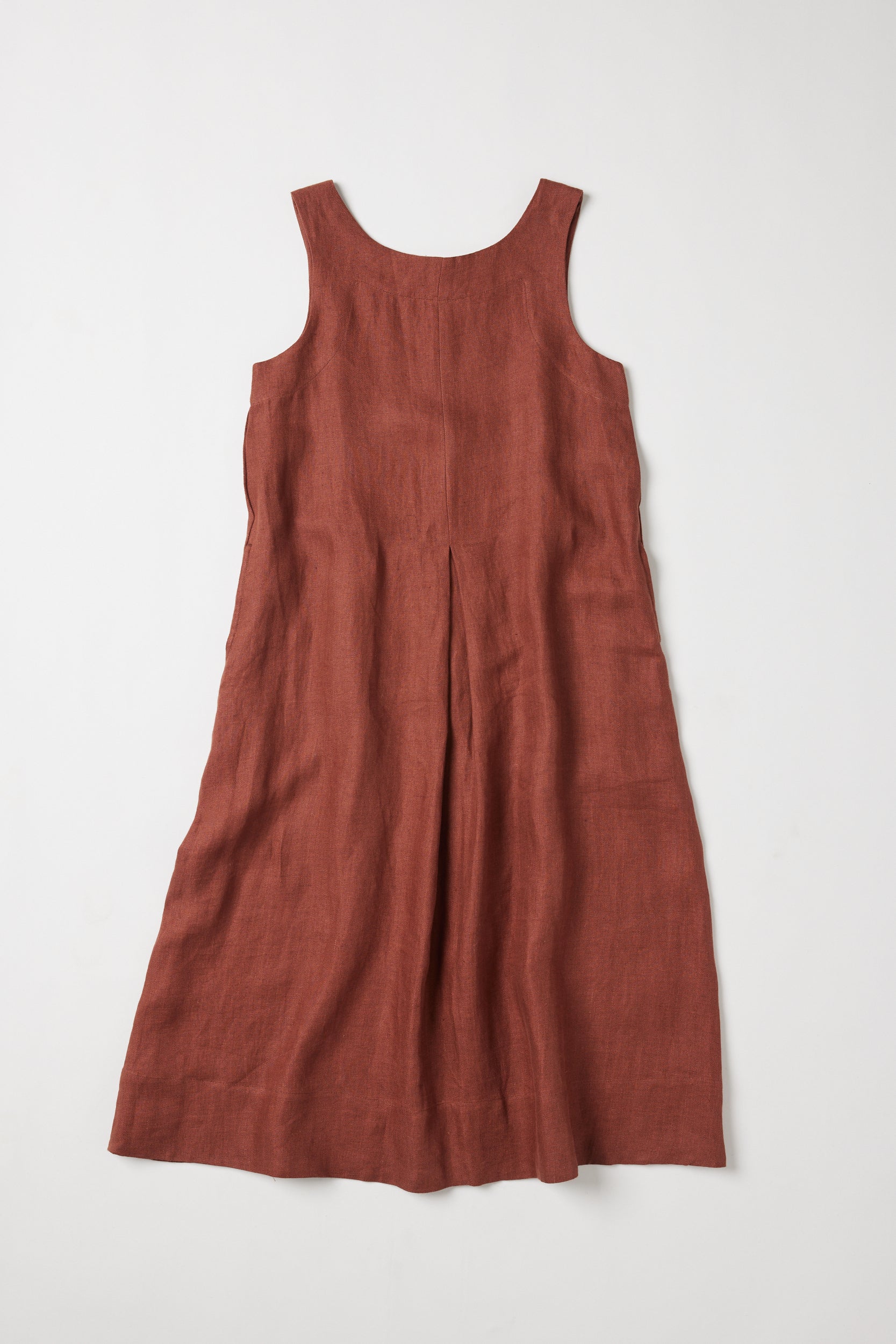 Paloma Sleeveless Dress | Brick