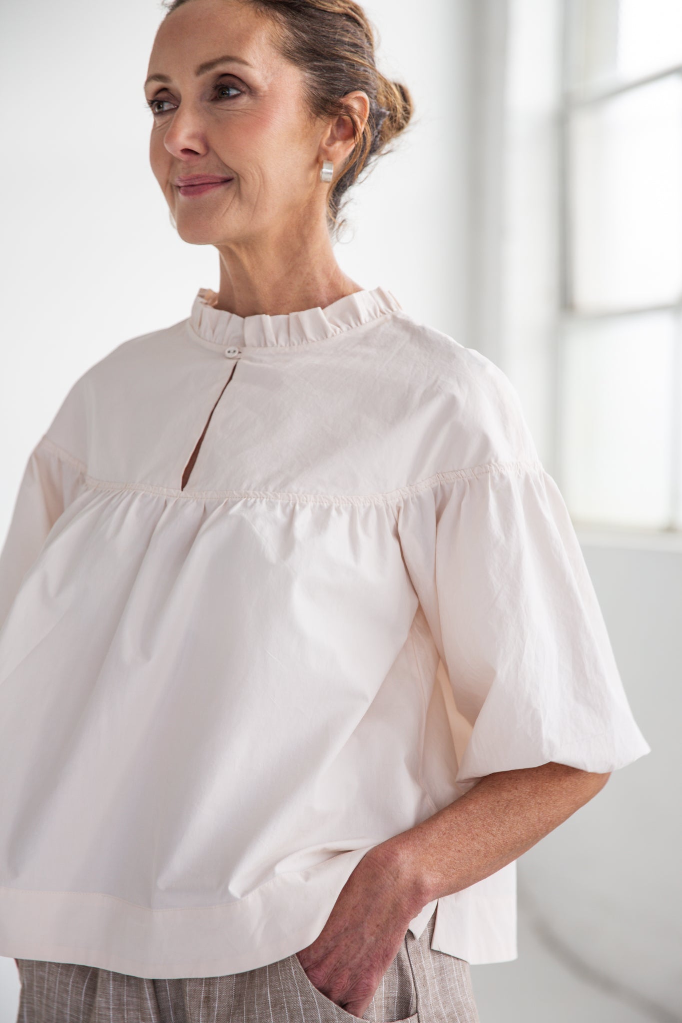 Peggy Top | French Vanilla