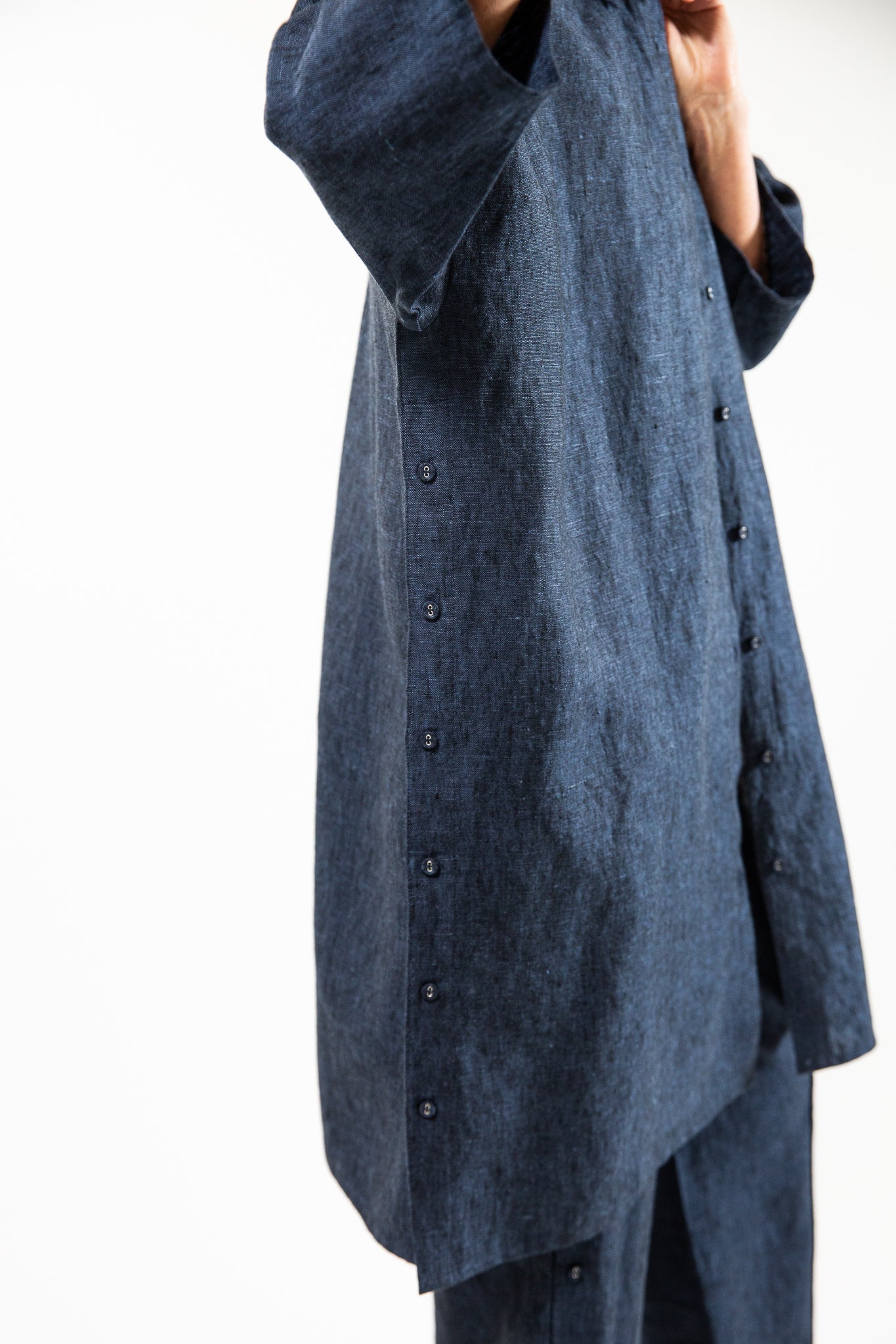 Pippi Shirt Dress | Navy