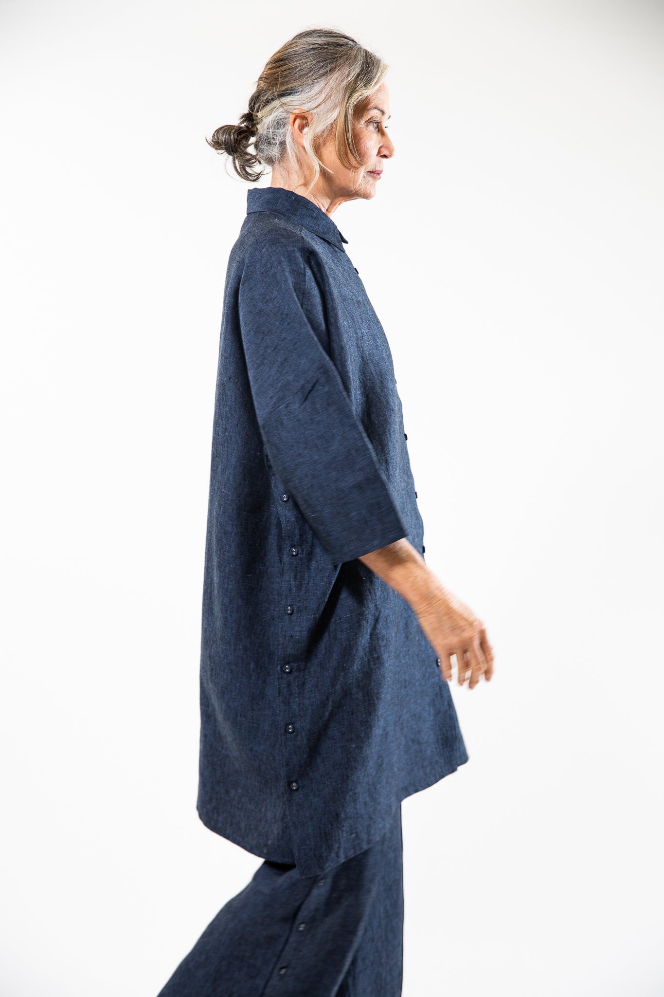 Pippi Shirt Dress | Navy