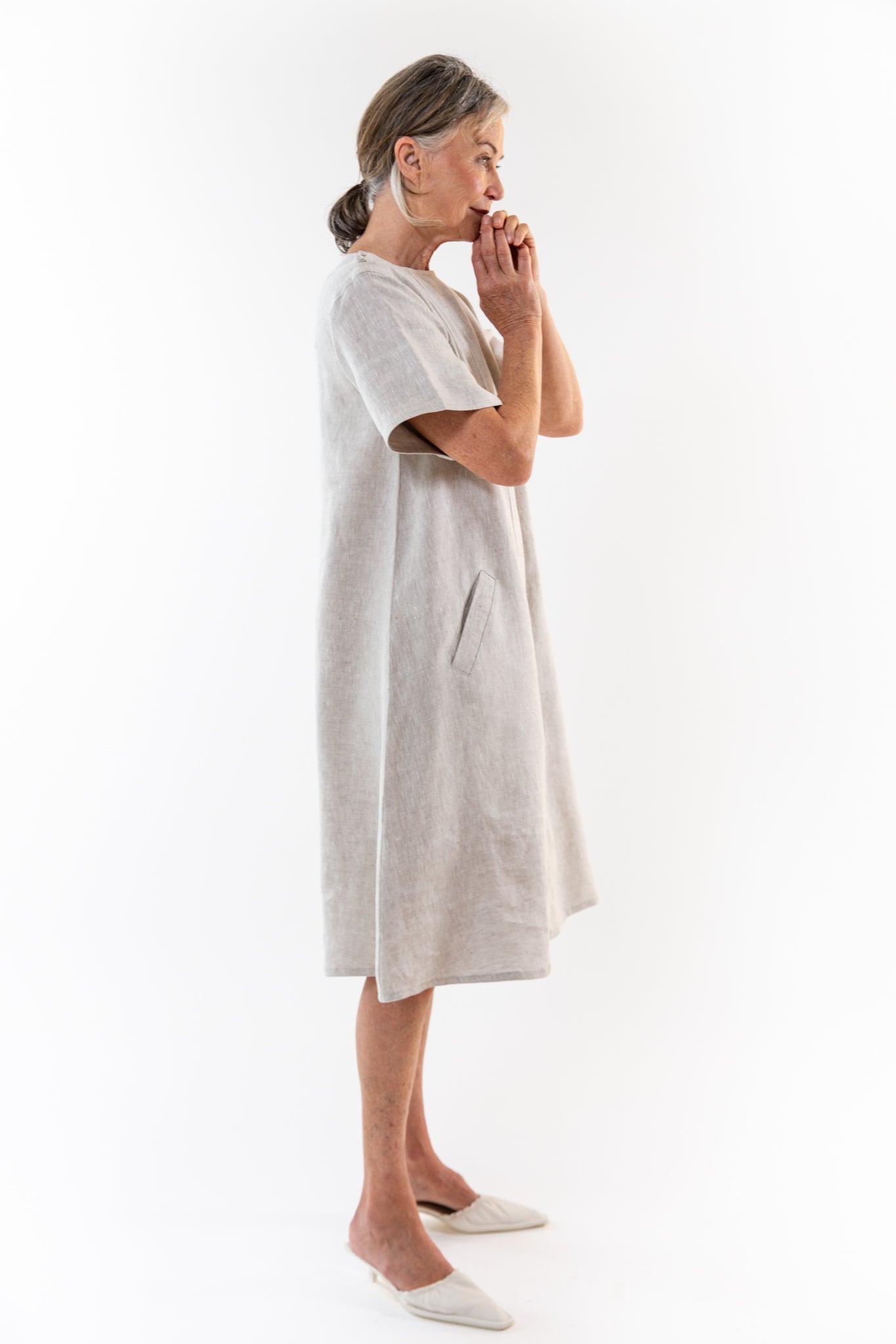 Rachel Dress | Neutral