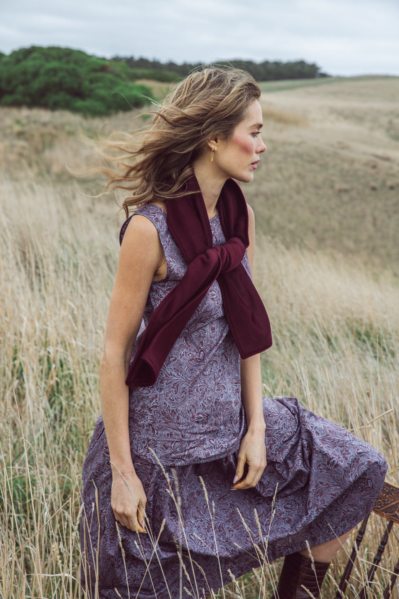 Winter Scarf | Ruby