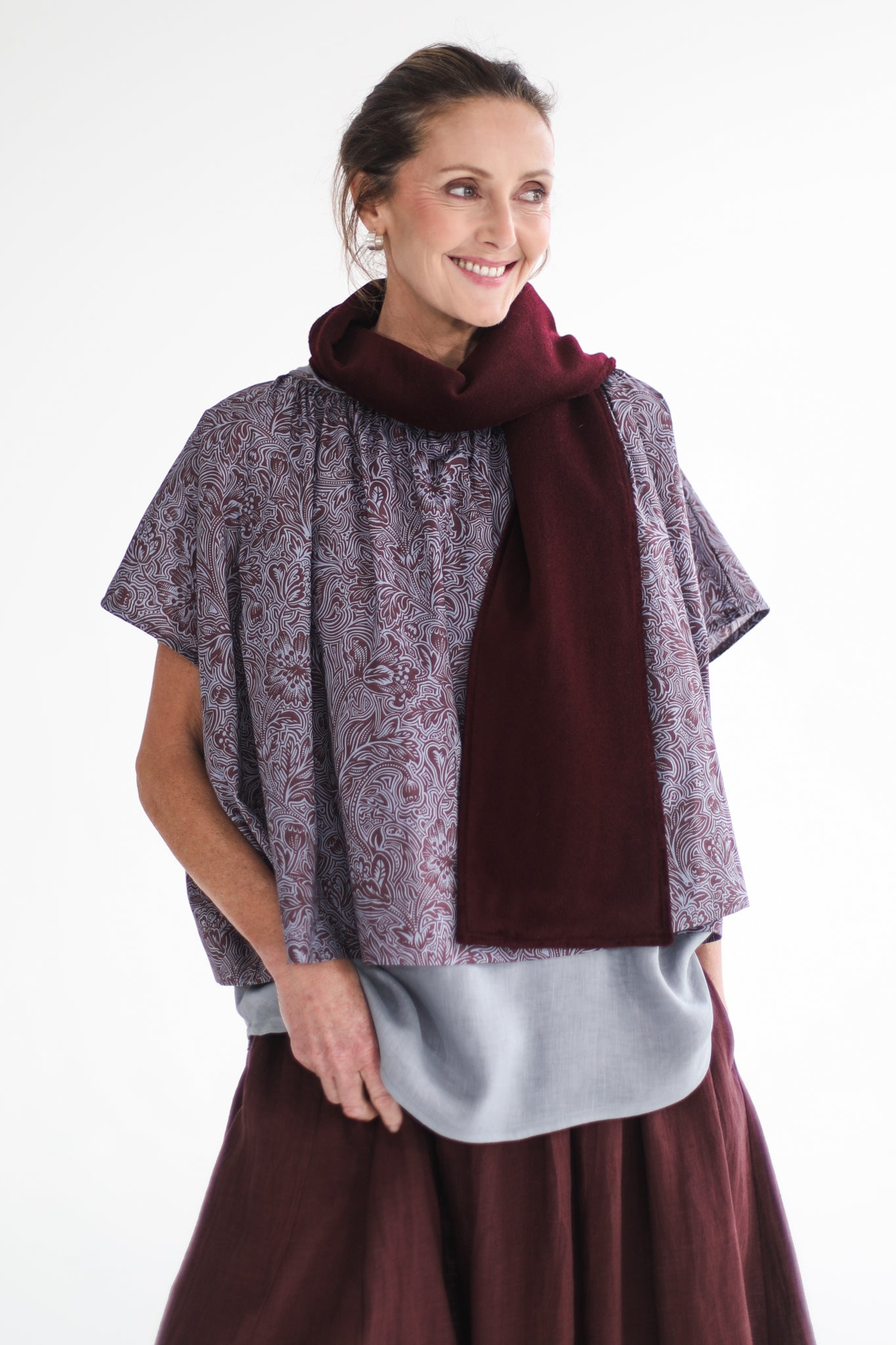 Winter Scarf | Ruby