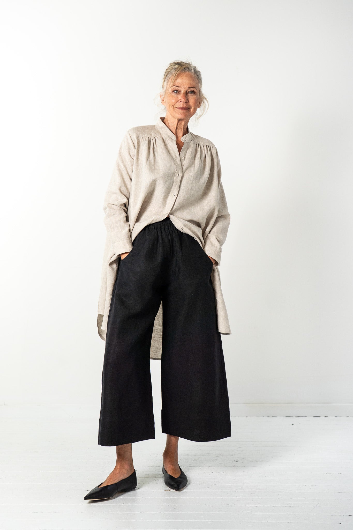 Ophelia Shirt Dress | Neutral