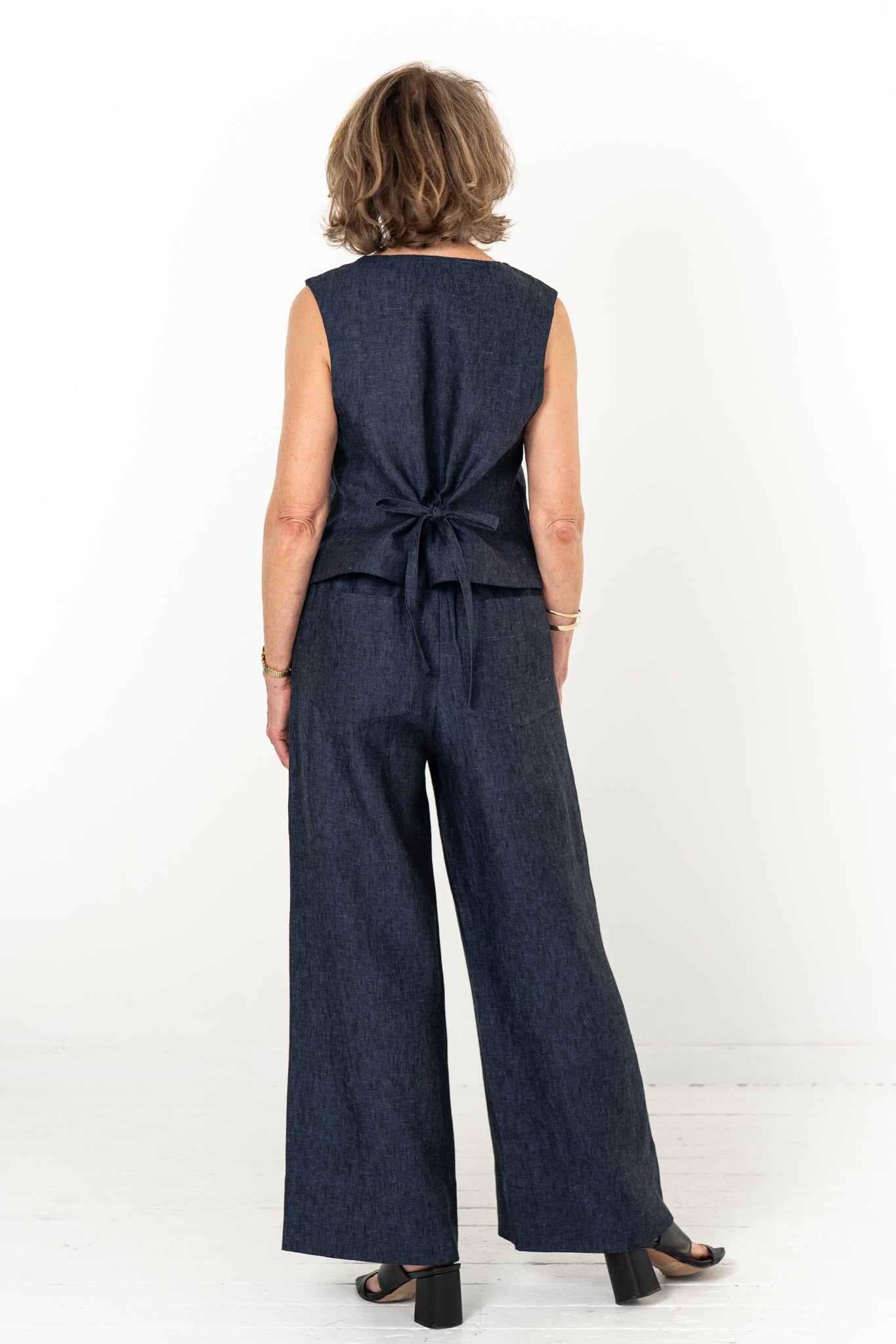 Solange Vest | Navy