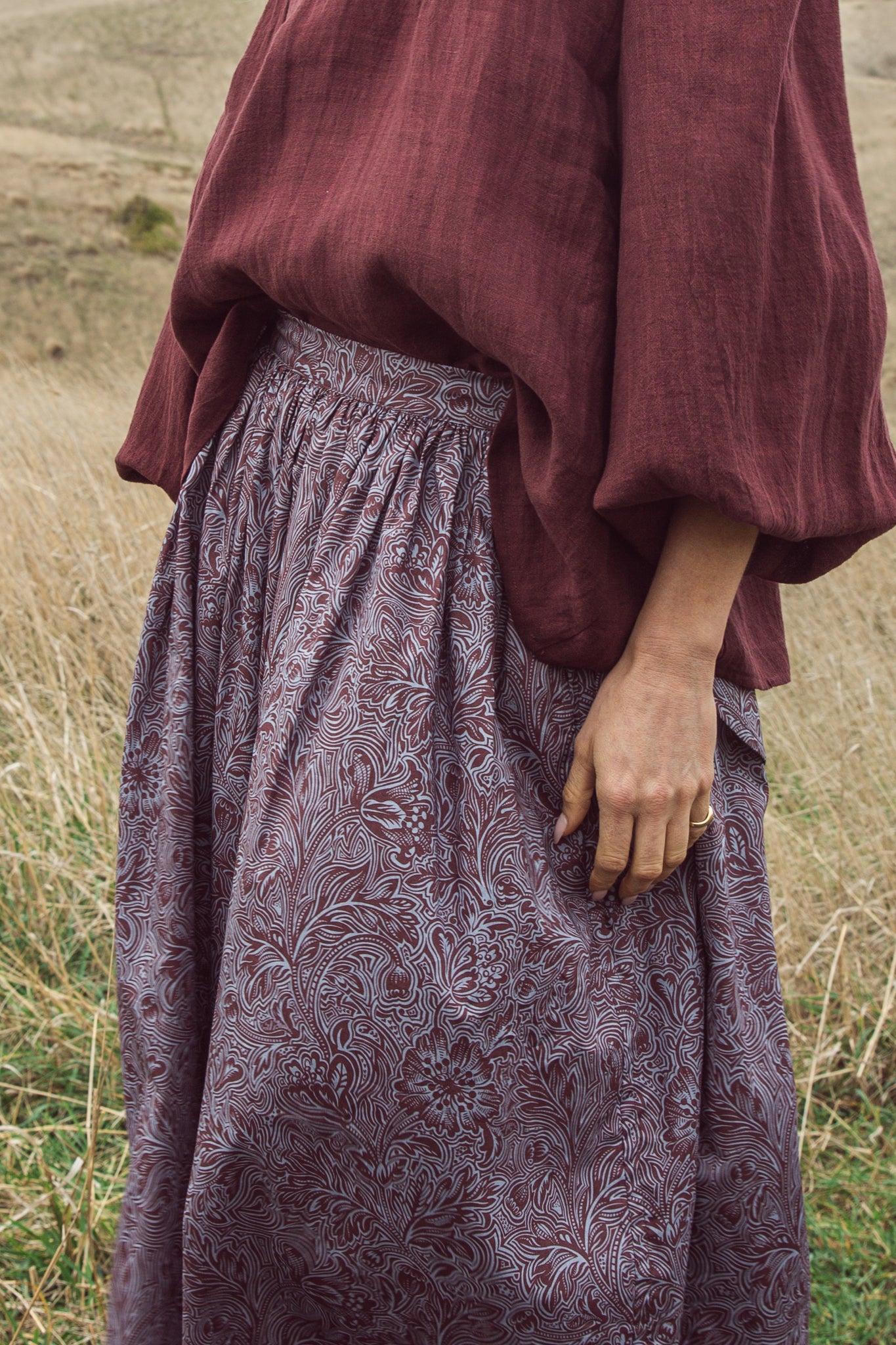 Stella Skirt | Dramatic Bloom