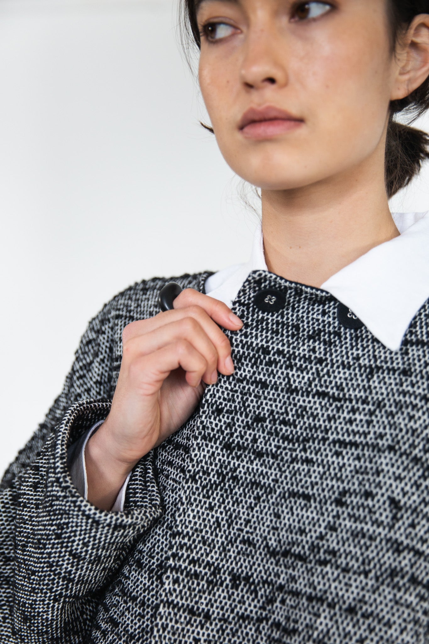 Vittoria Jacket | Mottled Boucle