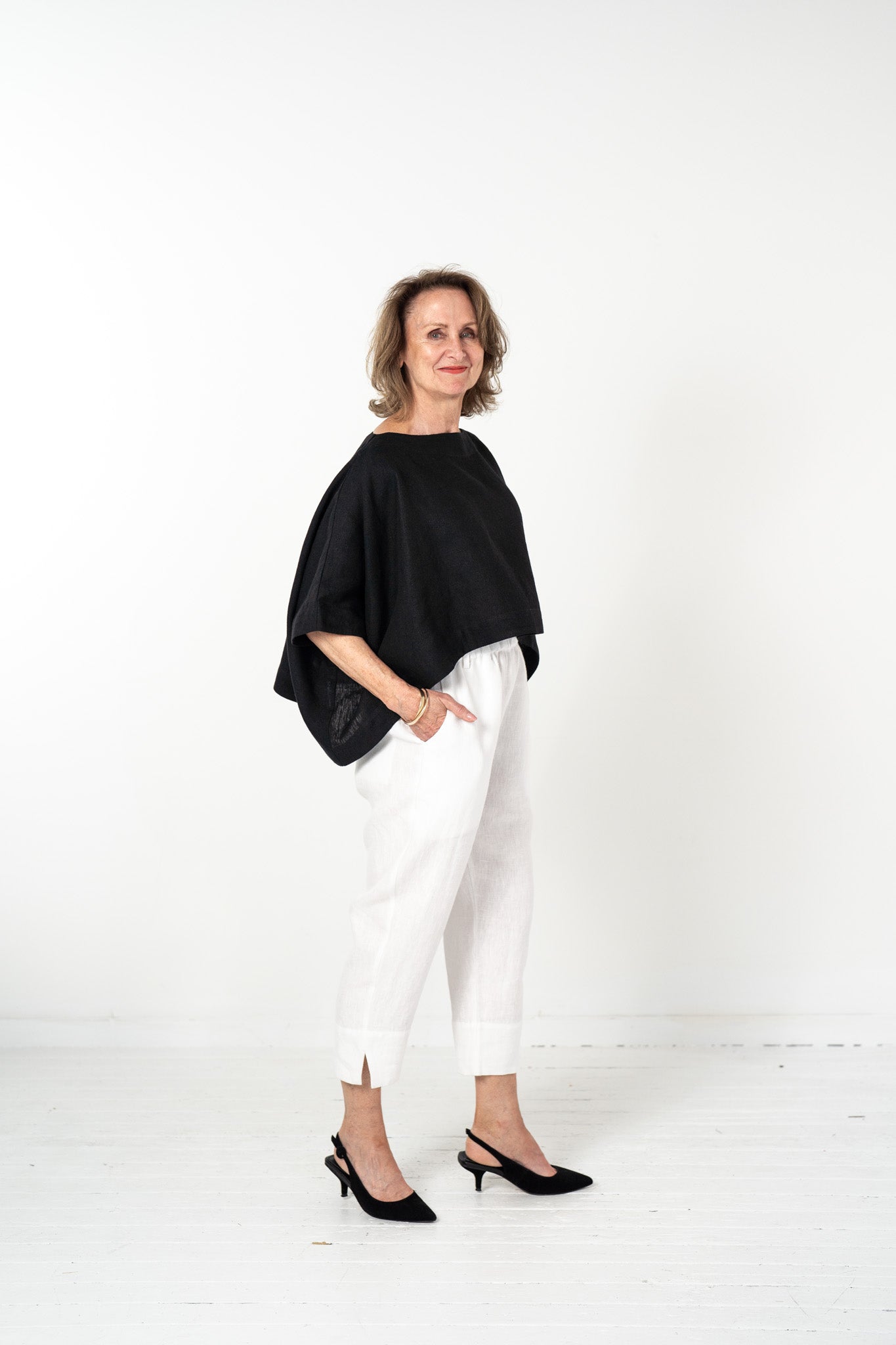 Teddy Pant | White
